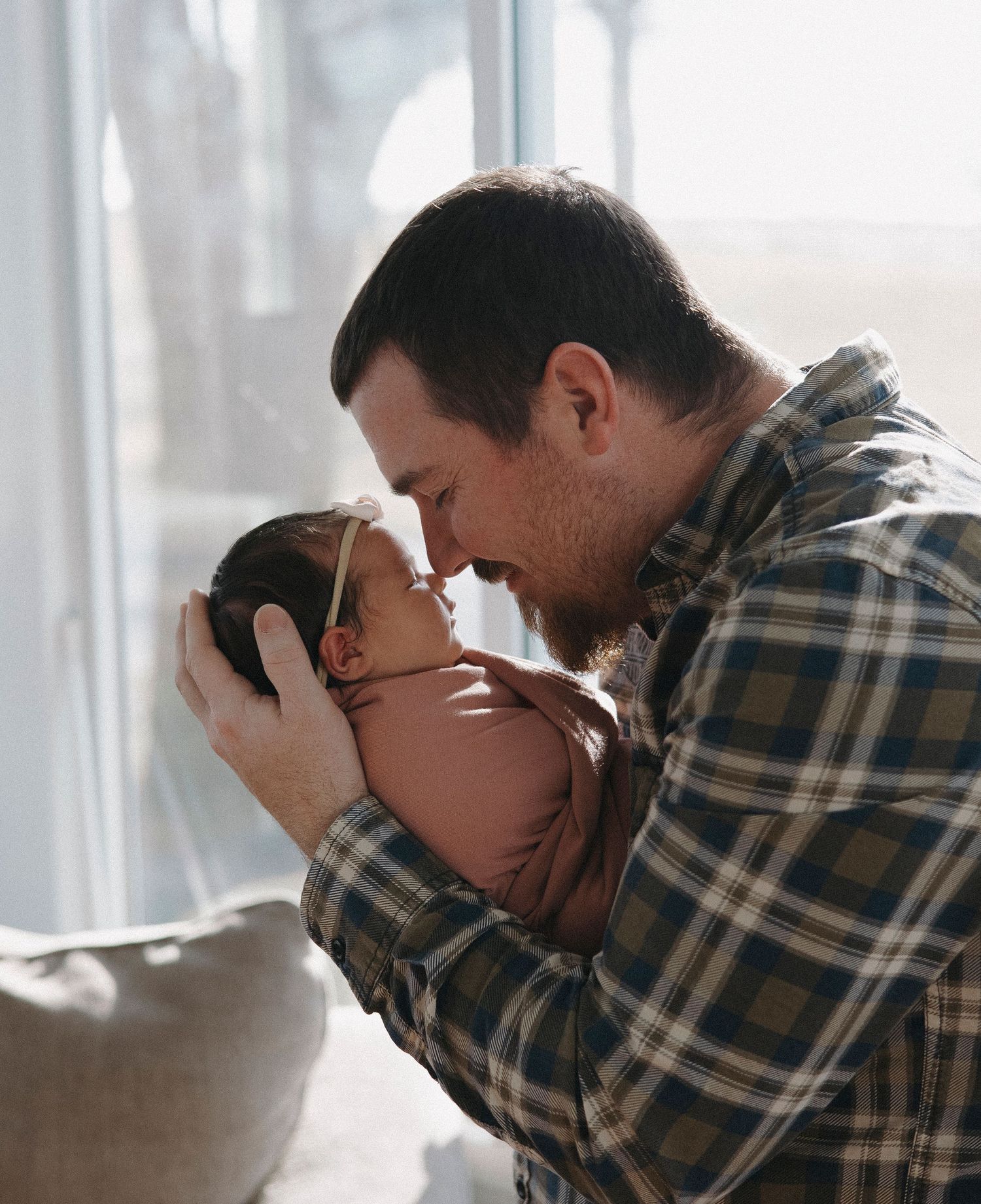 Newborn lifestyle session