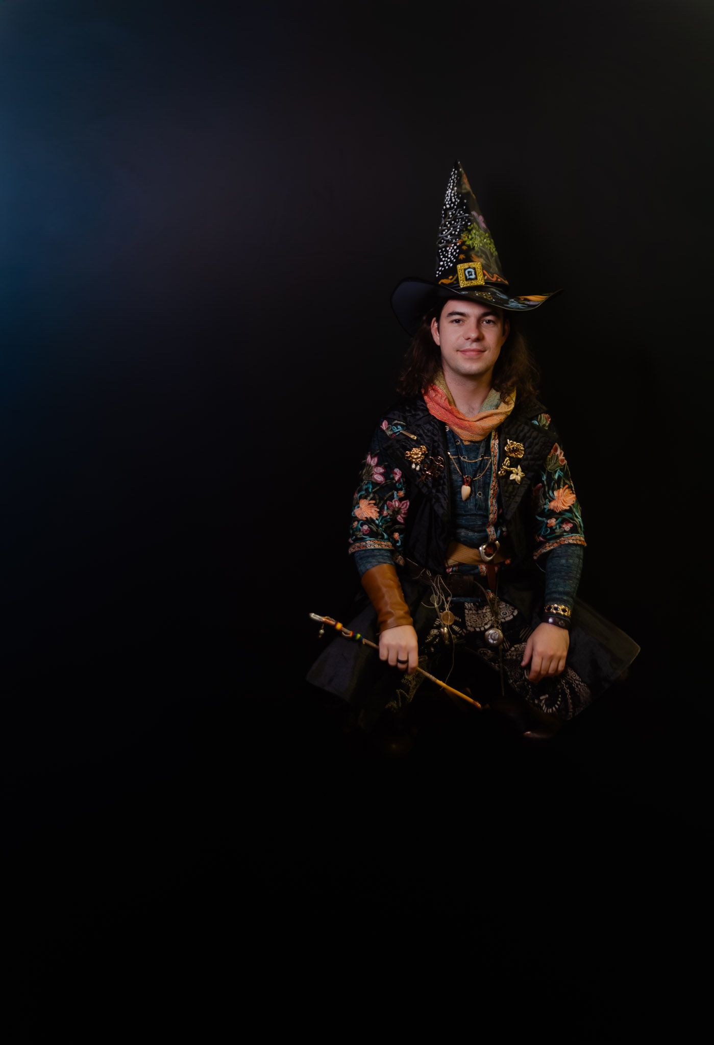 Spooky season creative photography session, styled editorial portraits by Kaylin Ross Photography