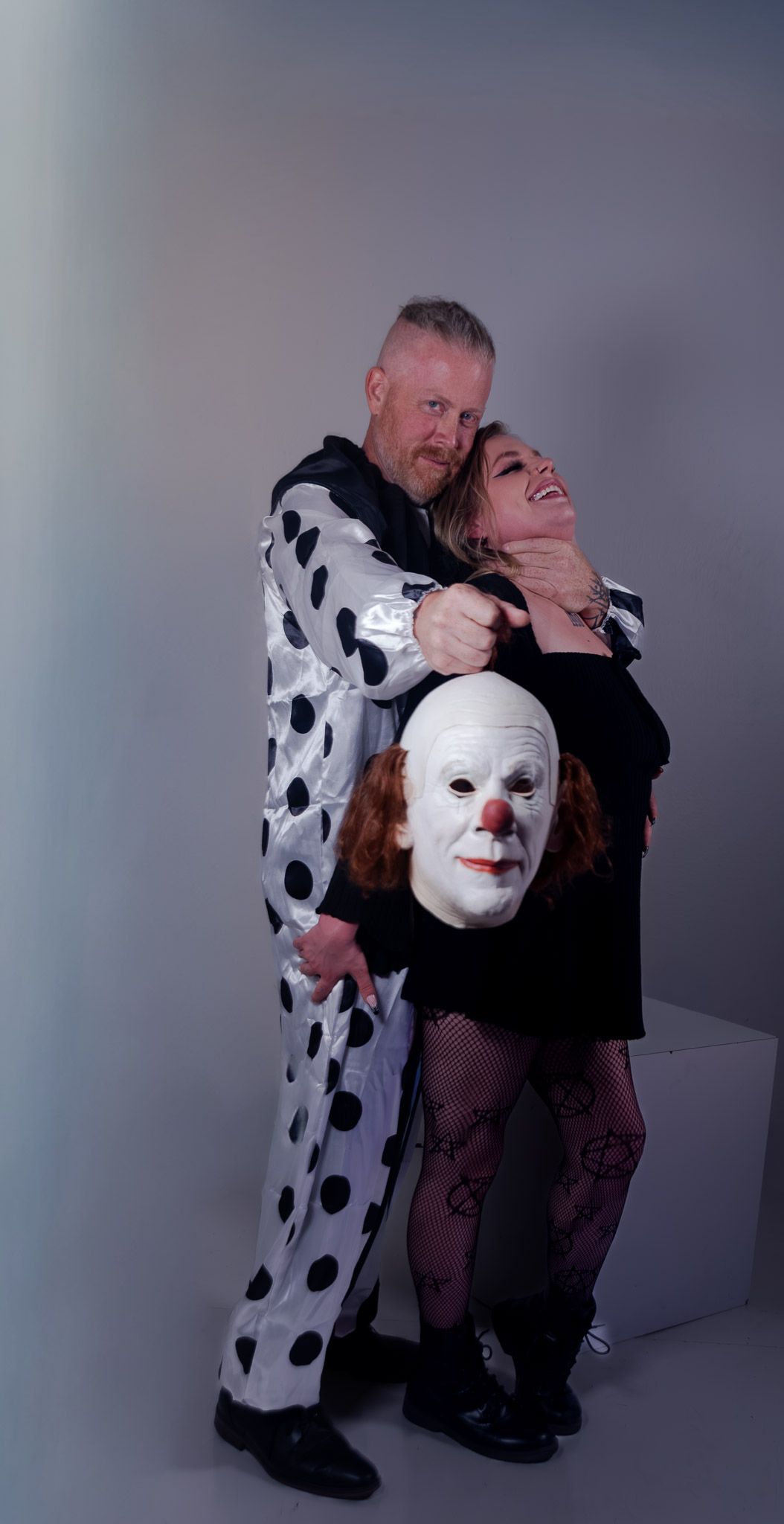 Spooky season creative photography session, styled editorial portraits by Kaylin Ross Photography