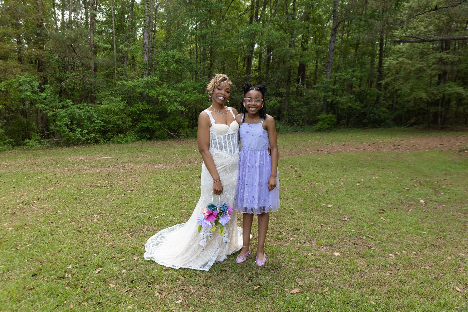 Candid wedding reception moment at Georgia backyard wedding, Kaylin Ross Photography