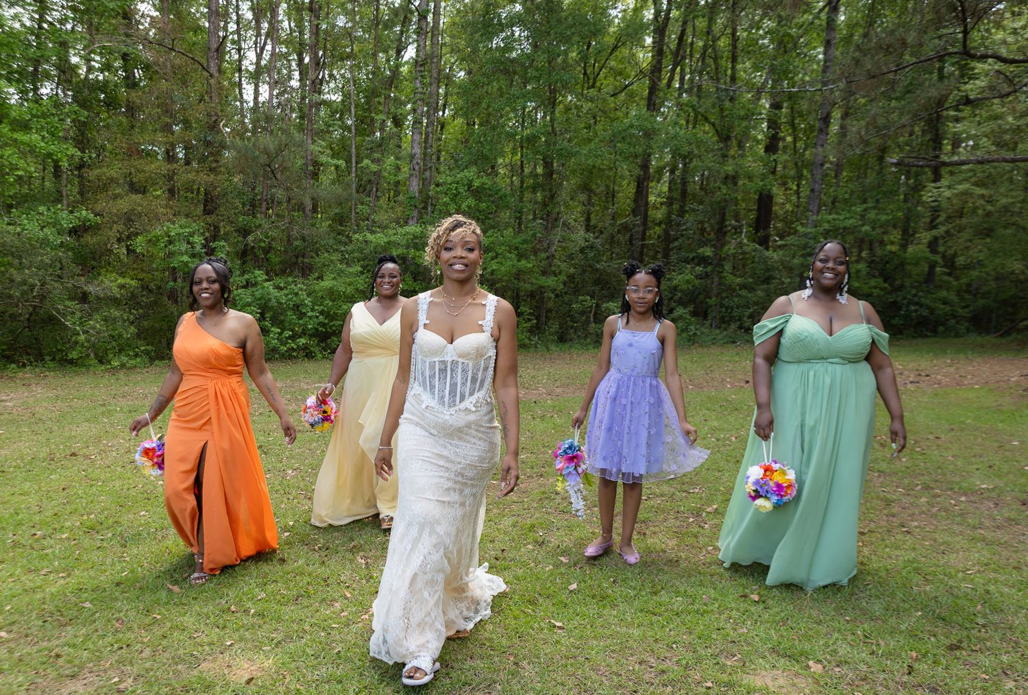 Candid wedding reception moment at Georgia backyard wedding, Kaylin Ross Photography