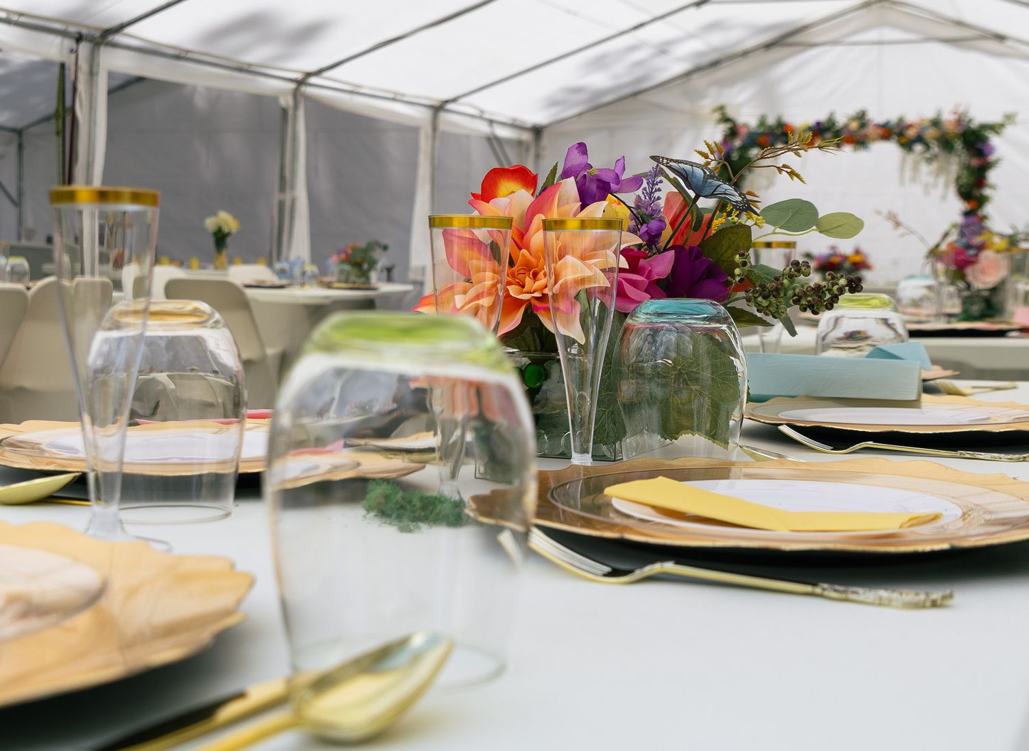 Wedding day details at a private Georgia backyard wedding, photographed by Kaylin Ross Photography