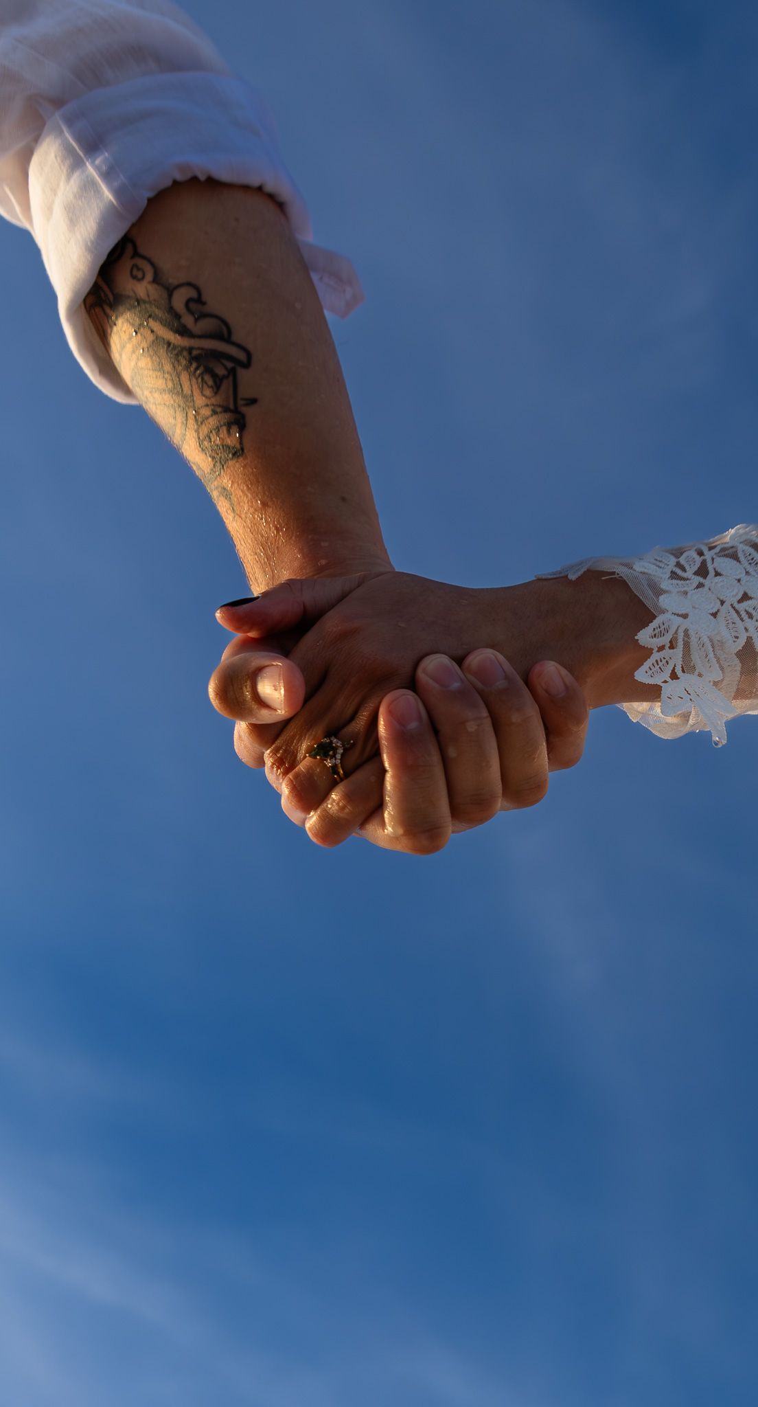 Golden hour elopement portraits on the Florida Panhandle at Grayton Beach, Kaylin Ross Photography