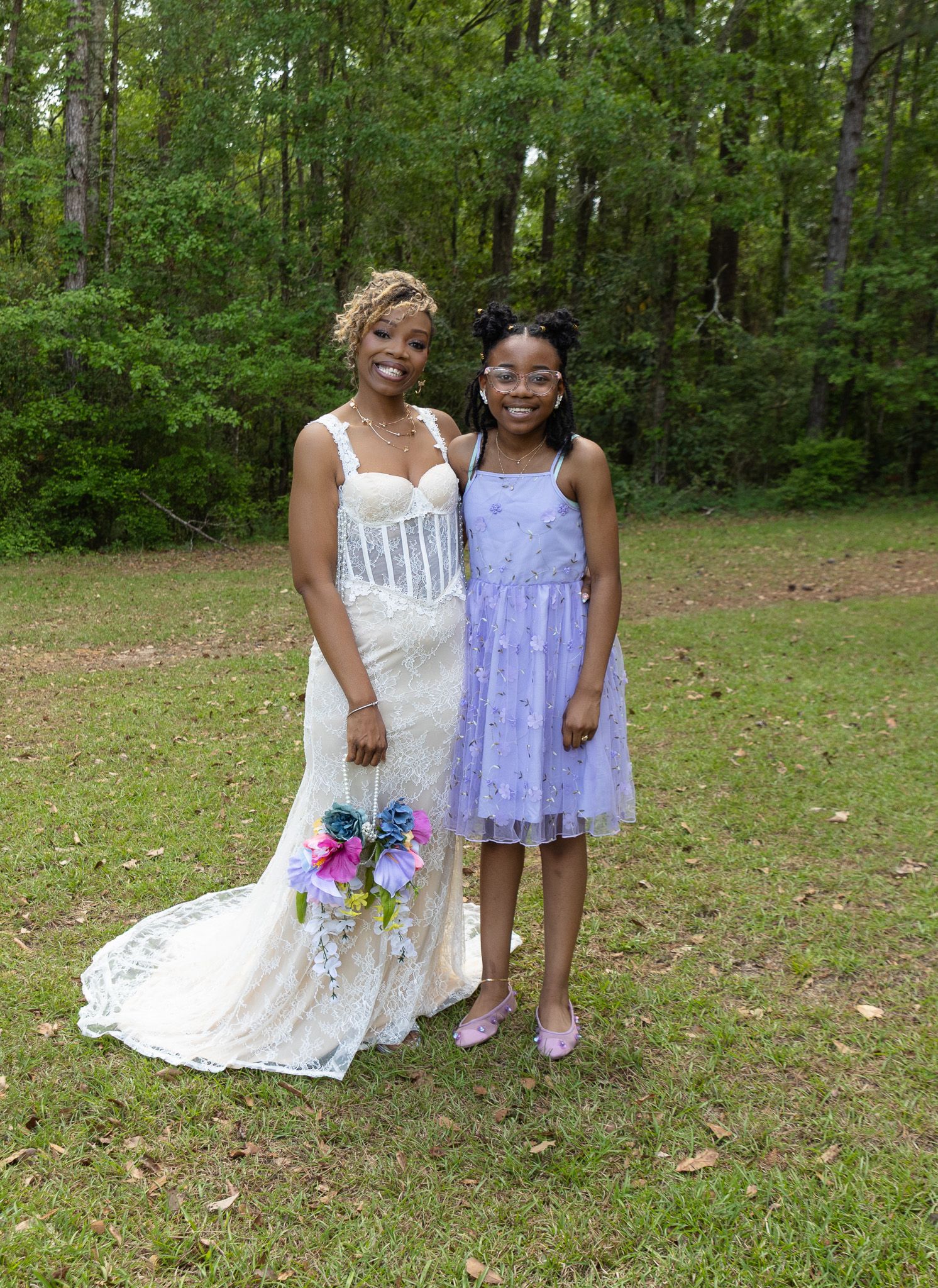 Candid wedding reception moment at Georgia backyard wedding, Kaylin Ross Photography