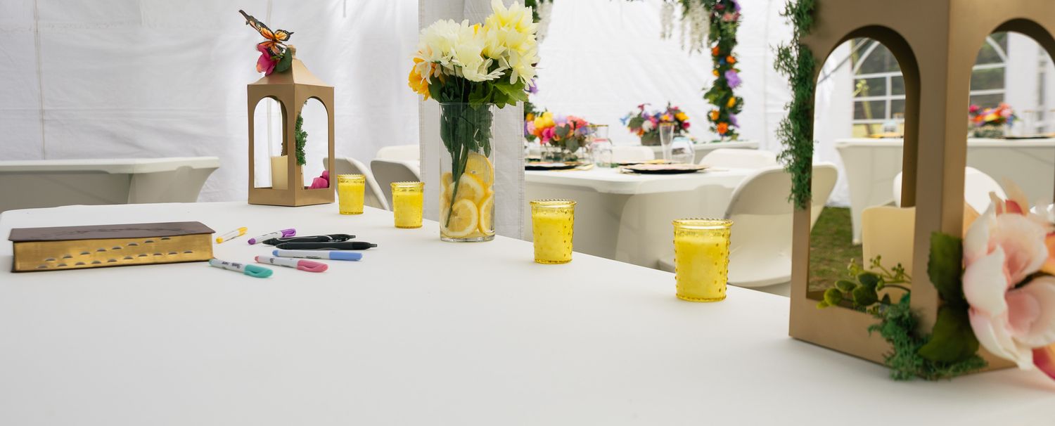 Wedding day details at a private Georgia backyard wedding, photographed by Kaylin Ross Photography
