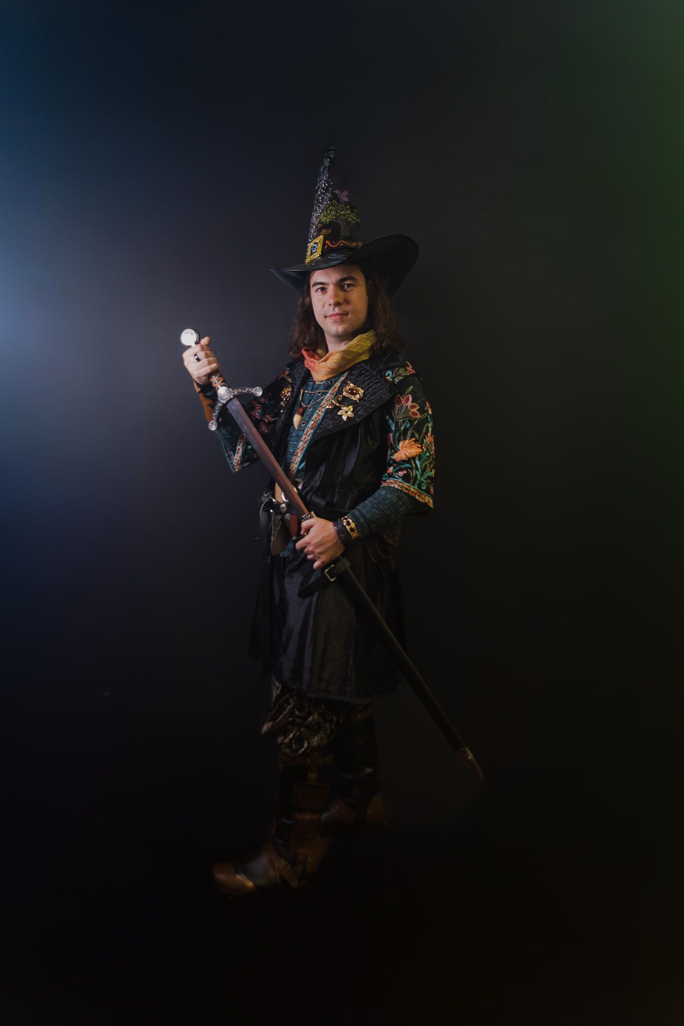 Spooky season creative photography session, styled editorial portraits by Kaylin Ross Photography