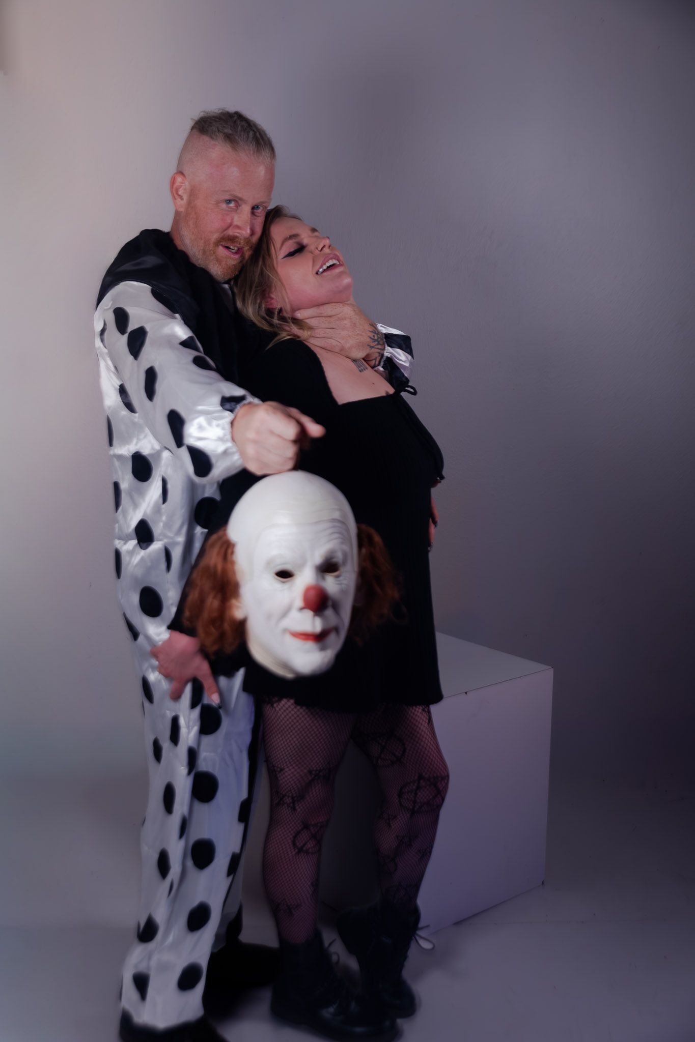 Spooky season creative photography session, styled editorial portraits by Kaylin Ross Photography