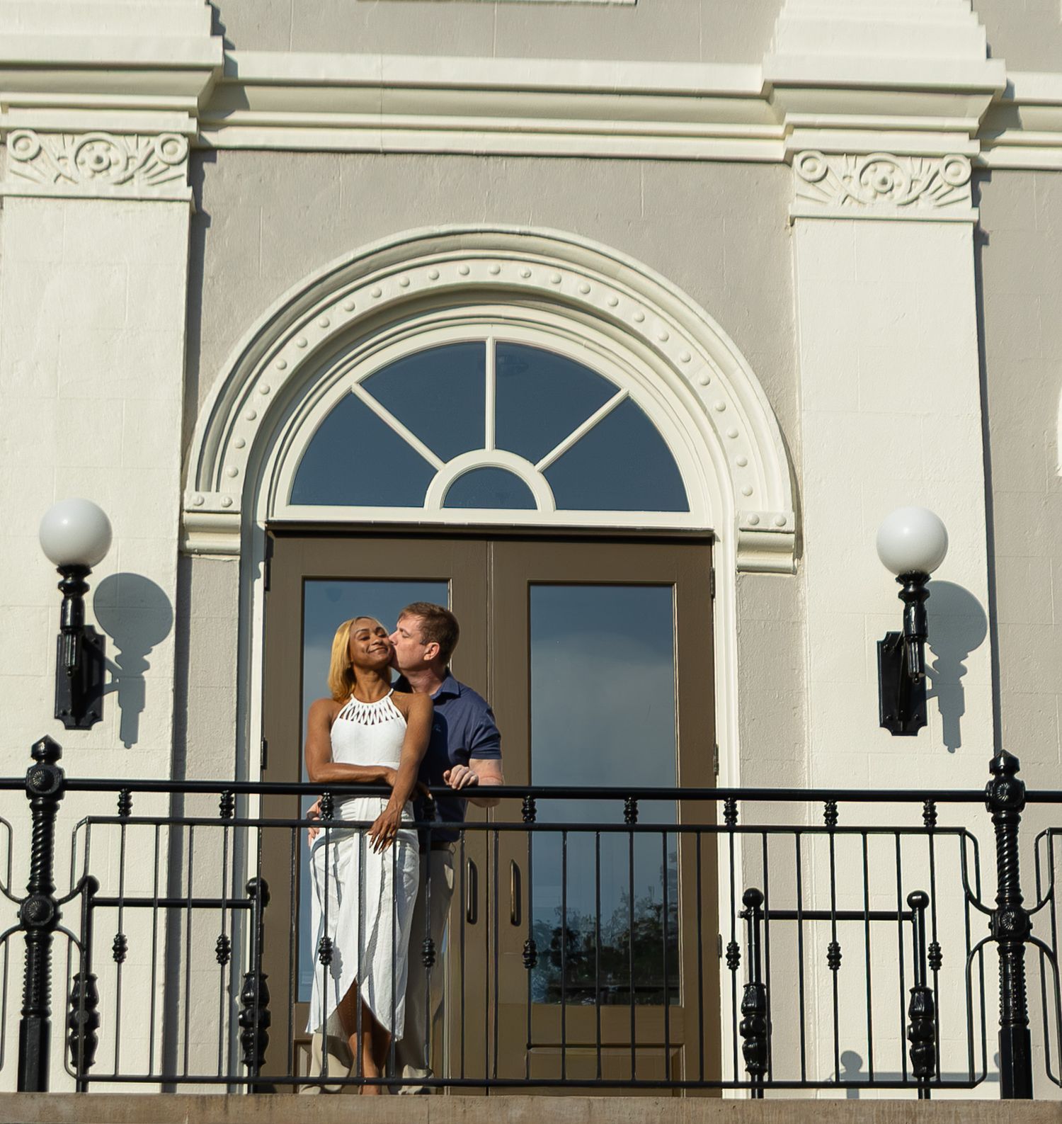 Natural light engagement portraits in Thomasville Georgia by Kaylin Ross Photography