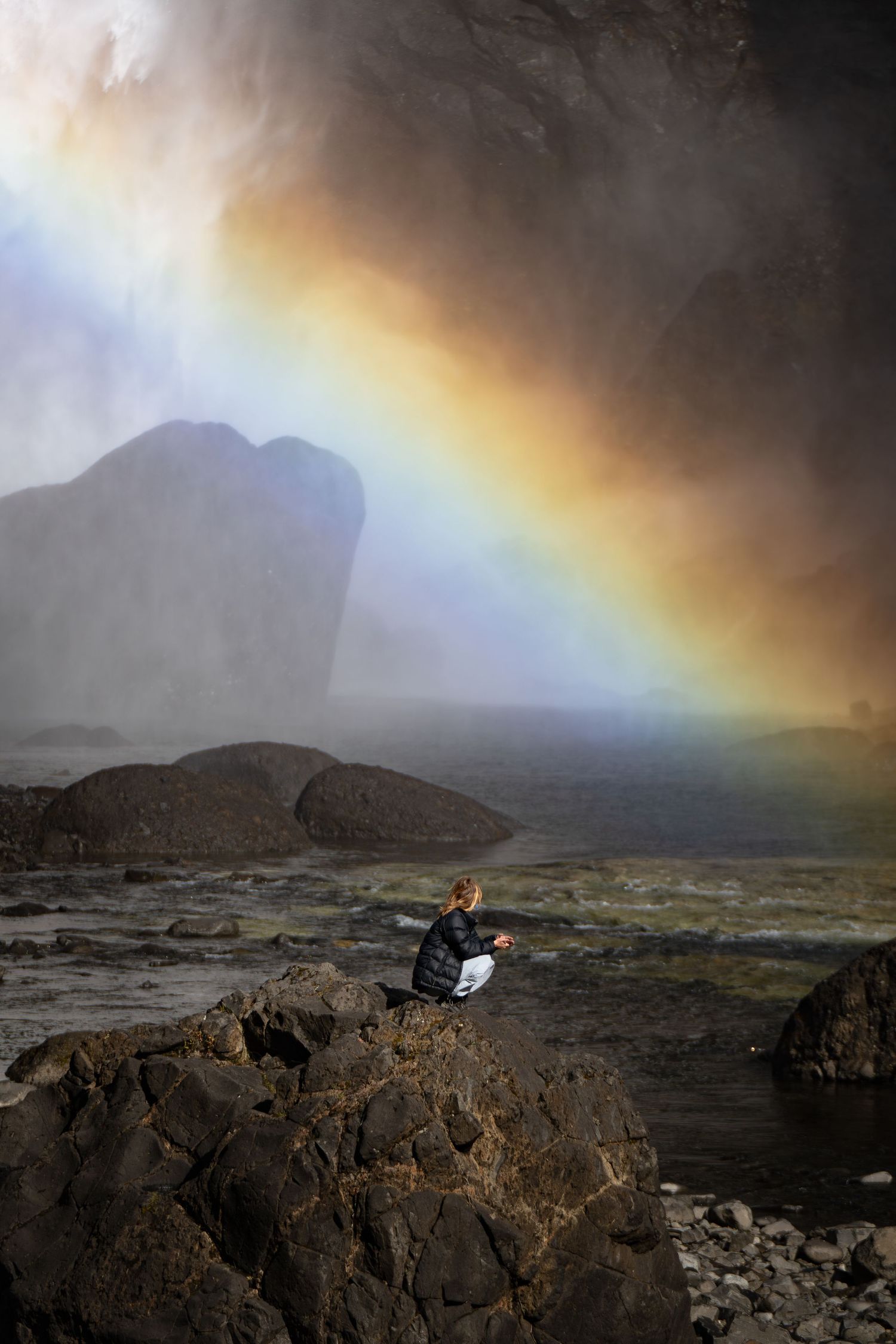 rainbow falls