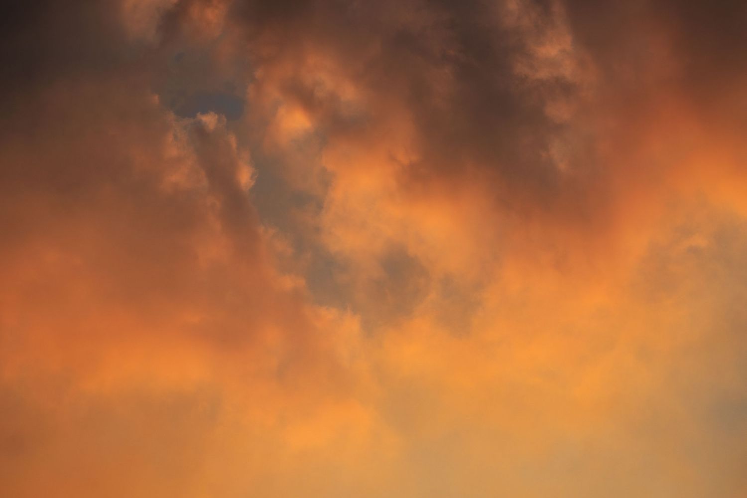 red sky