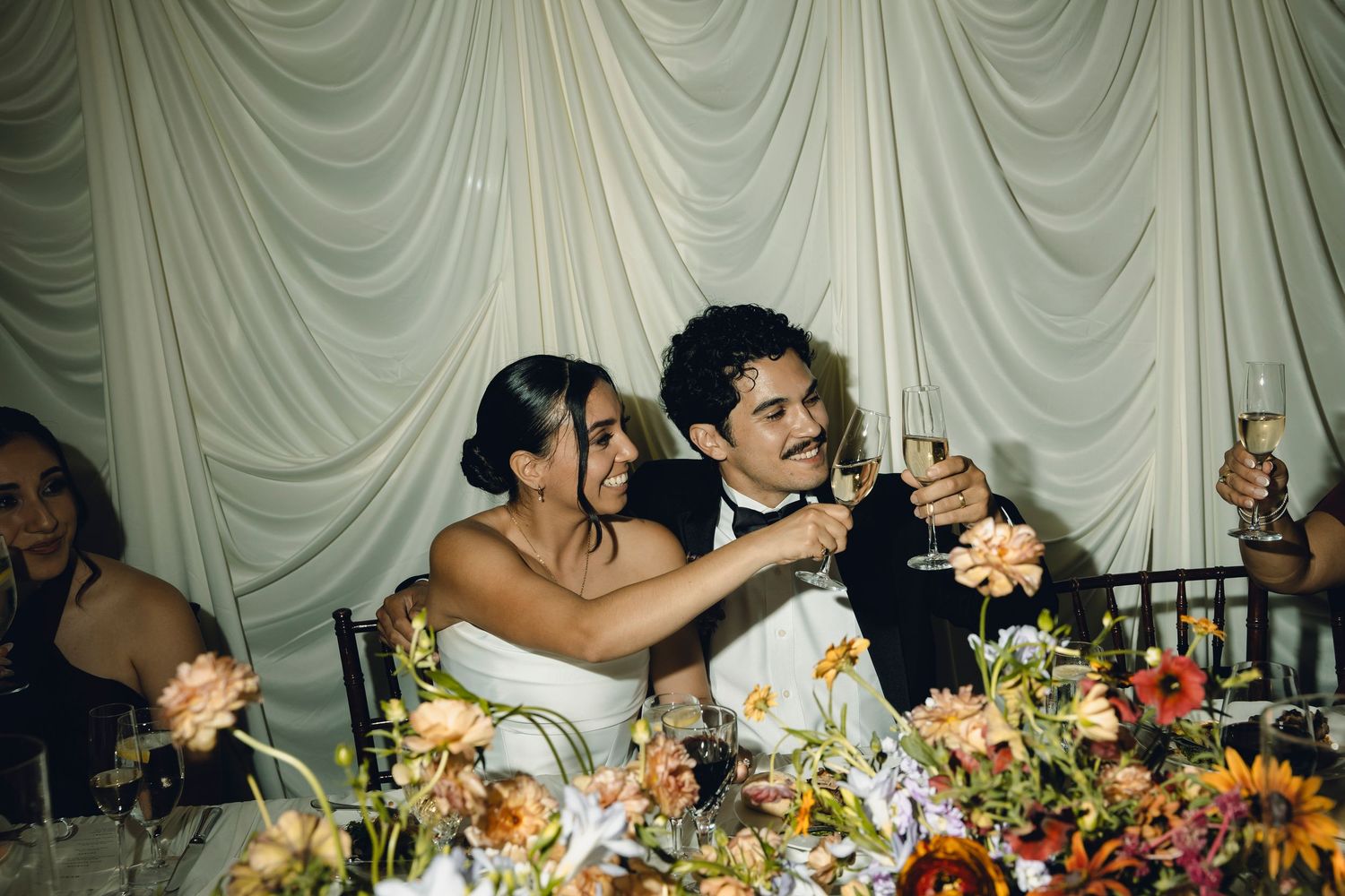 wedding dinner photos, santa barbara wedding photographer. northern california wedding photographer