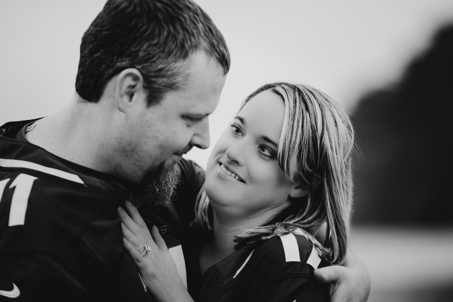 Holly and Thomas couples session by League City photographer Robert Paul | outdoors natural light