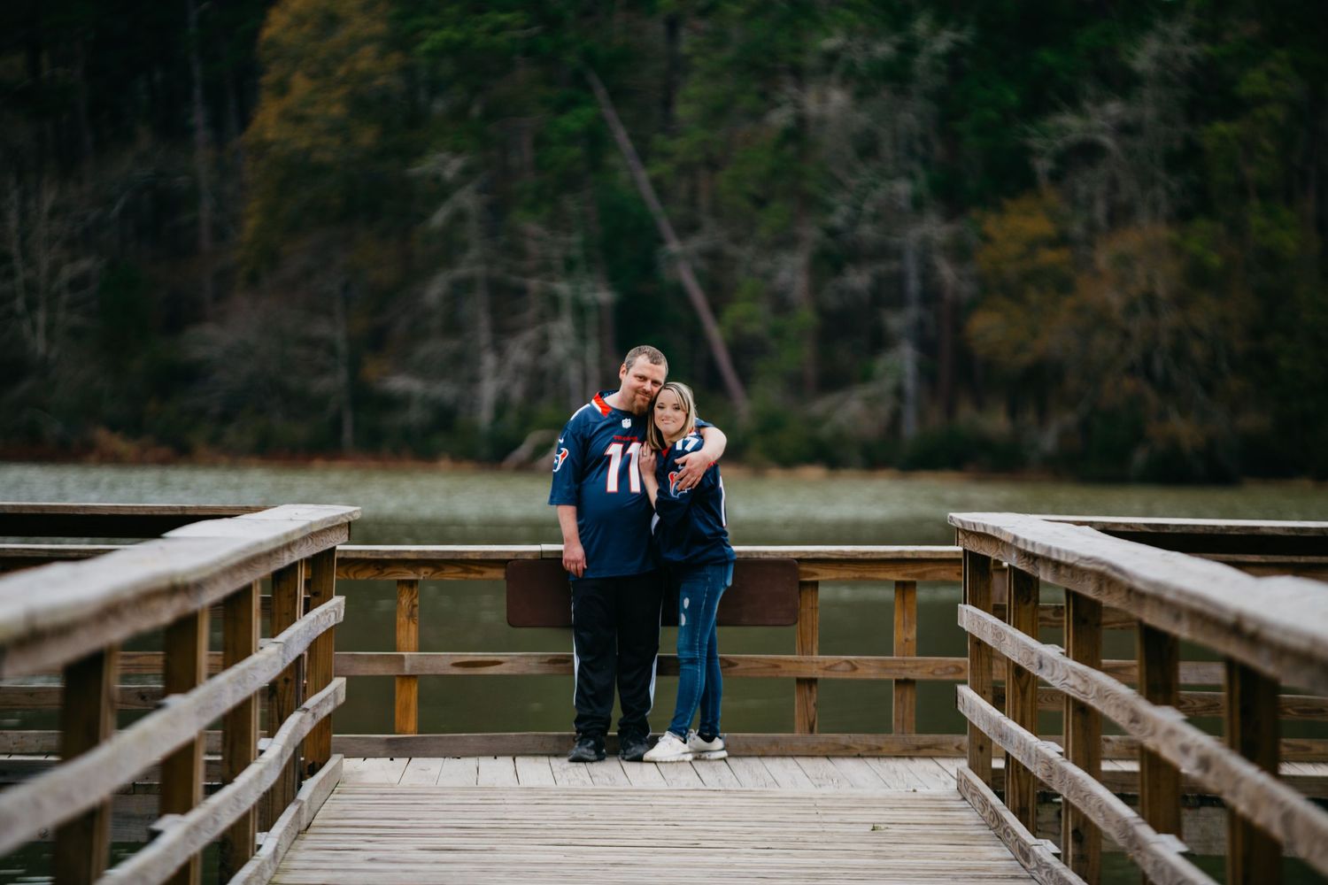 Holly and Thomas couples session by League City photographer Robert Paul | outdoors natural light