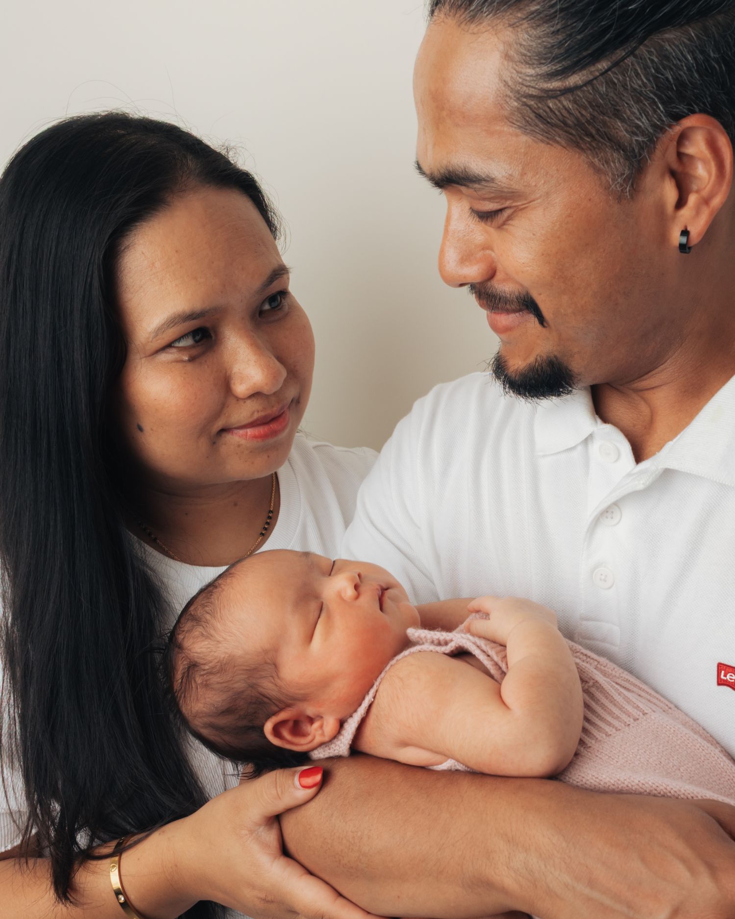 Parents and baby