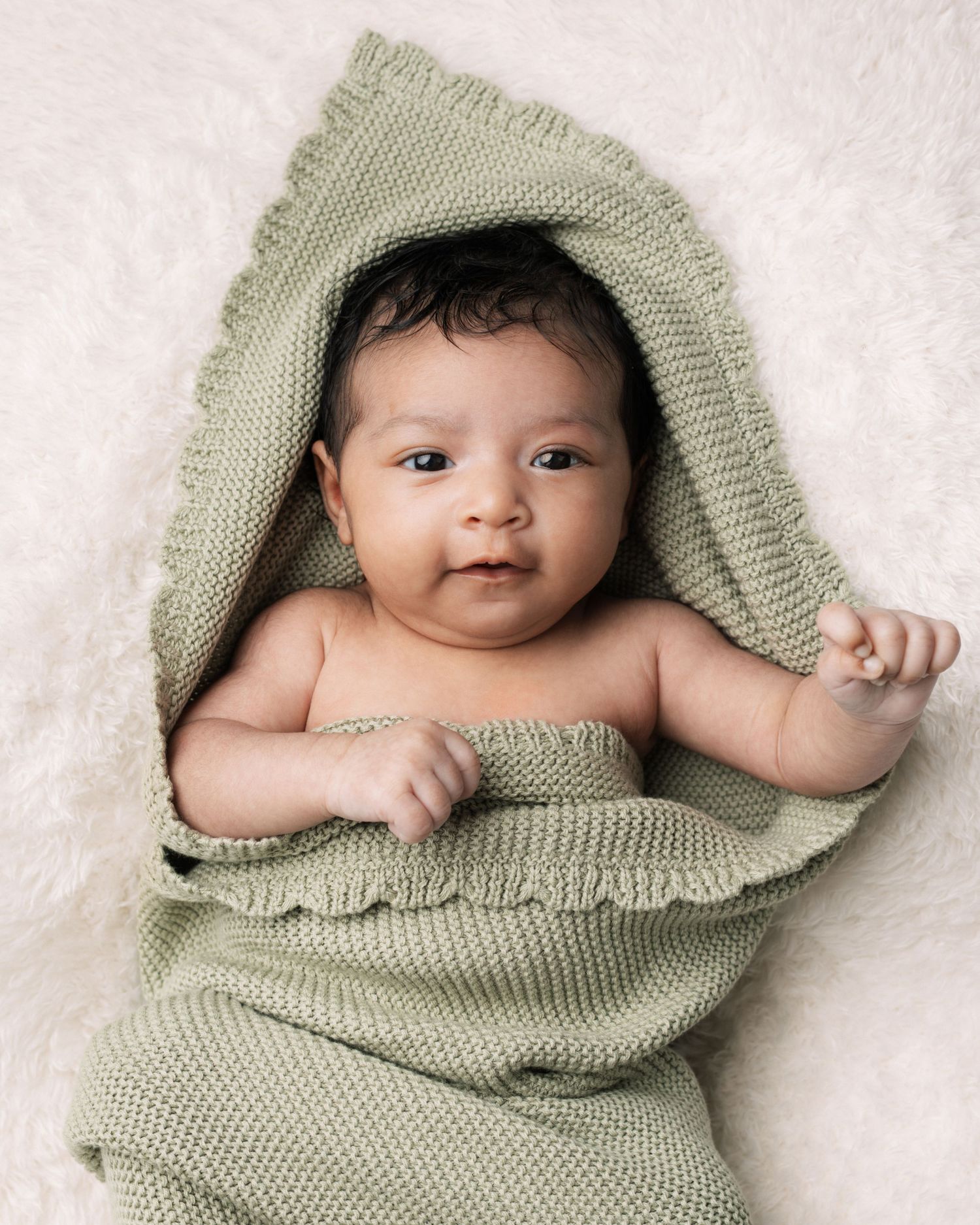 Baby in blanket