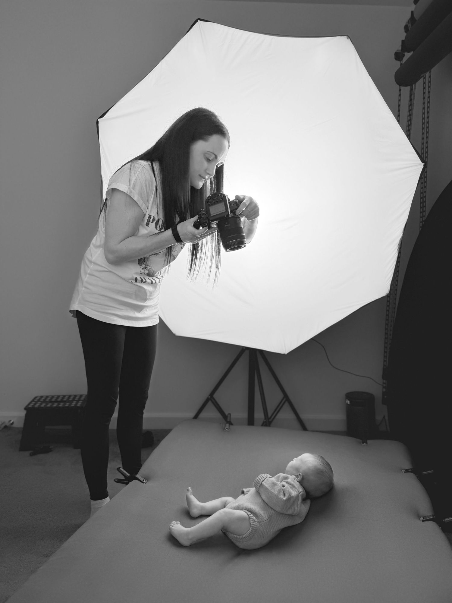 Newborn baby photoshoot