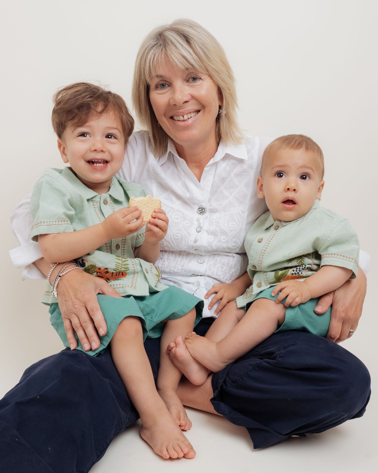 Grandparent and grandchildren