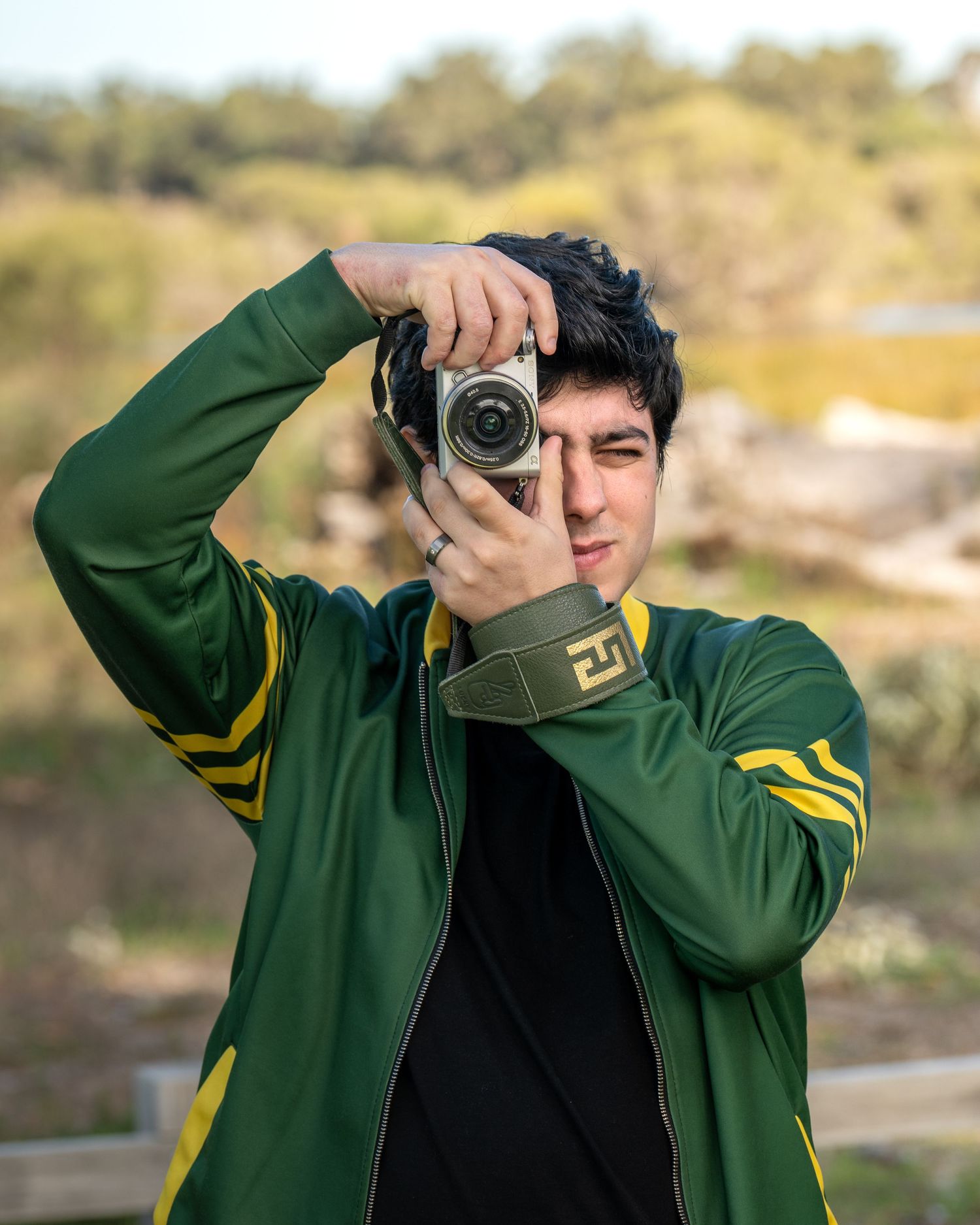 Individual male portrait with clean background and professional posing.
