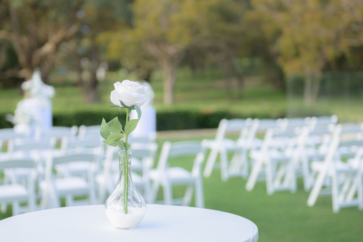 Wedding venue photographed with natural light, showcasing ceremony space and architectural details.