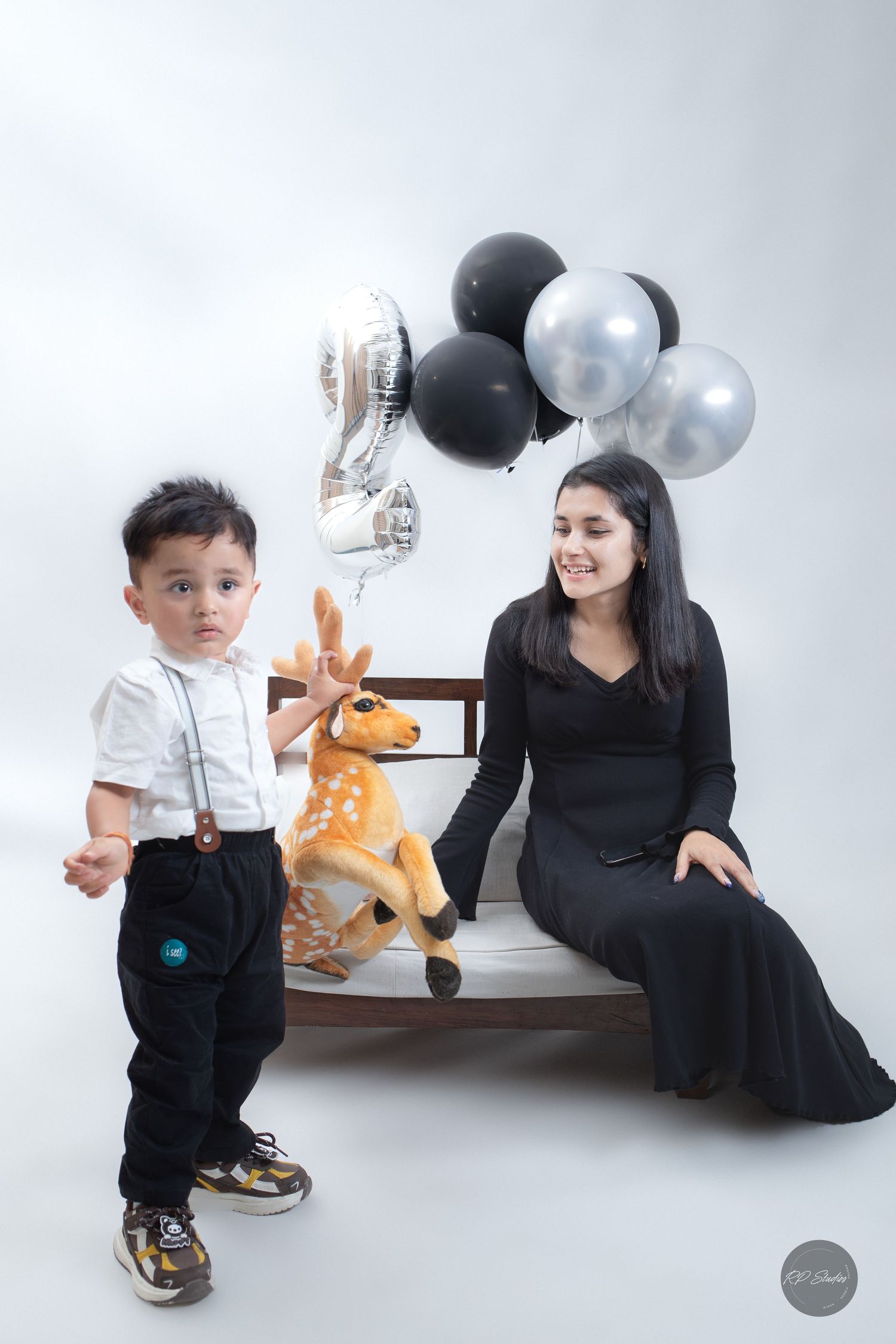 Family Photography by RPStudios Kathmandu Nepal 2nd Birthday Shoot at Studio