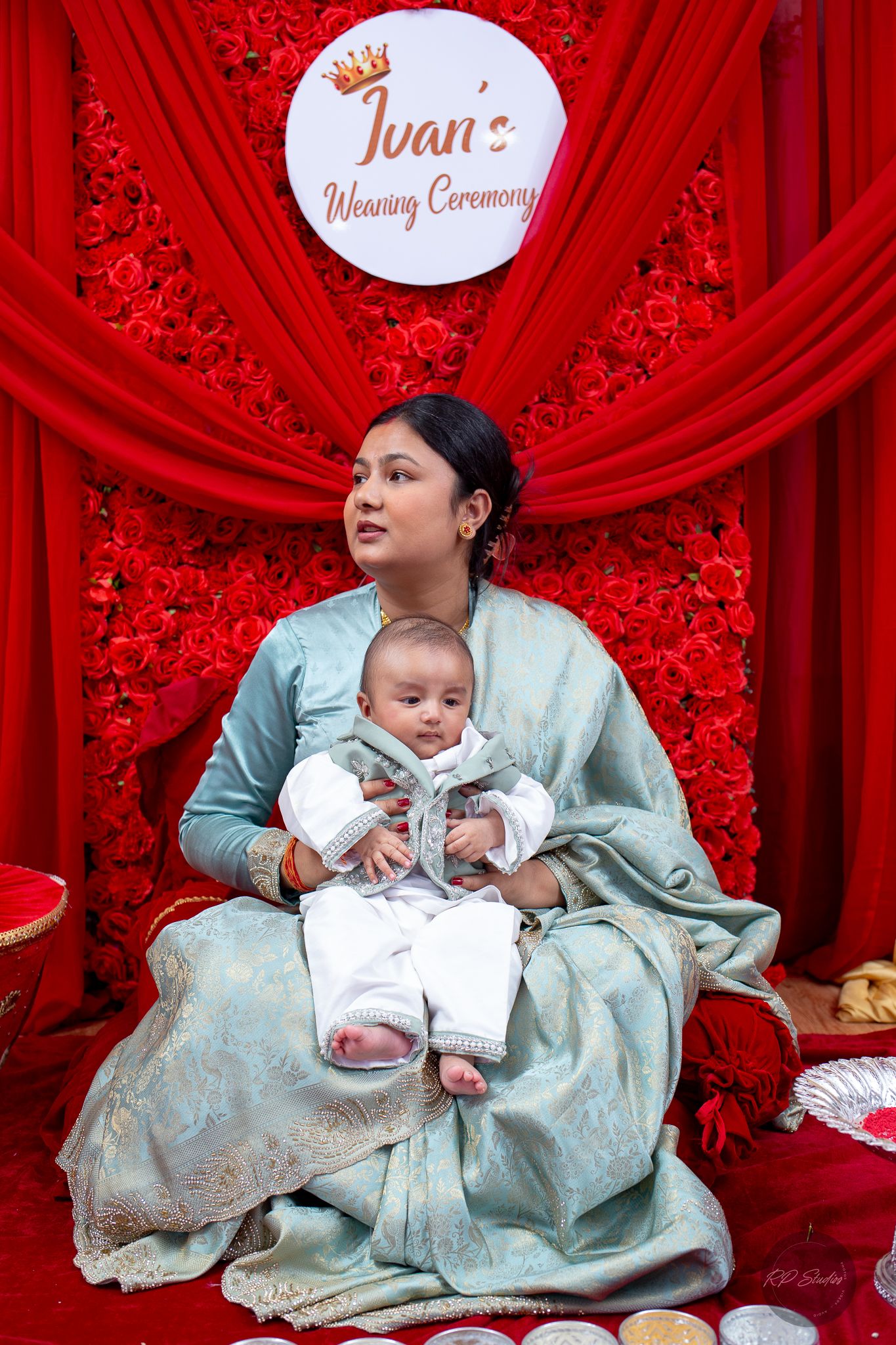 Family event Photography at RPStudios Kathmandu Nepal cultural Photo pasni photoshoot