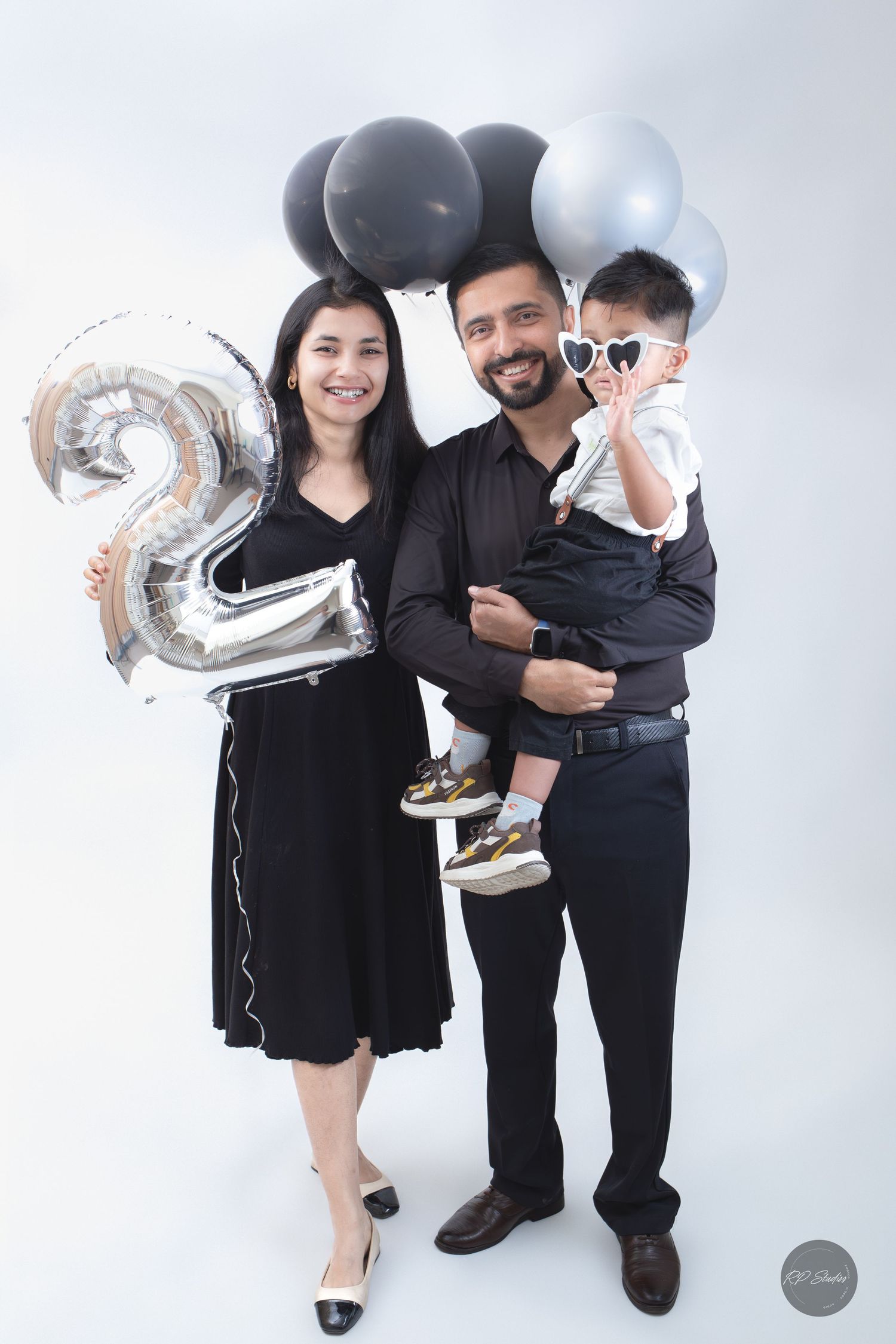 Family Photography by RPStudios Kathmandu Nepal 2nd Birthday Shoot at Studio