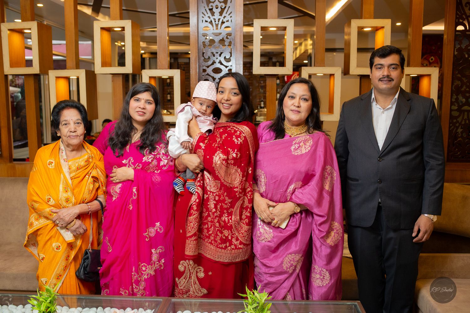 Family event Photography at RPStudios Kathmandu Nepal cultural Photo pasni photoshoot group shot