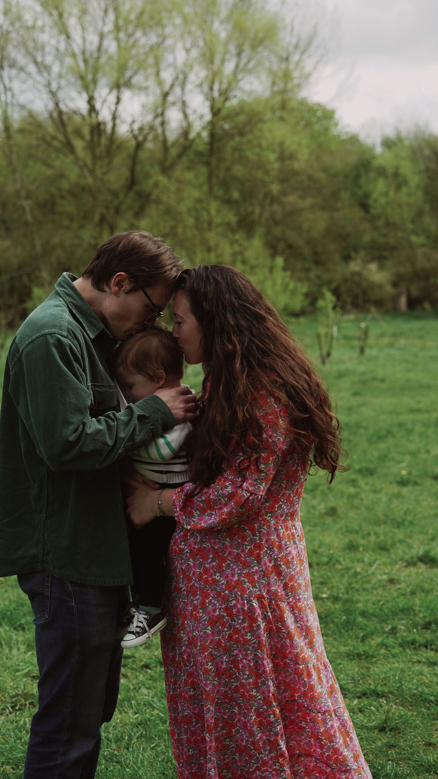 Family photos, natural light, baby and parents, Suffolk.
