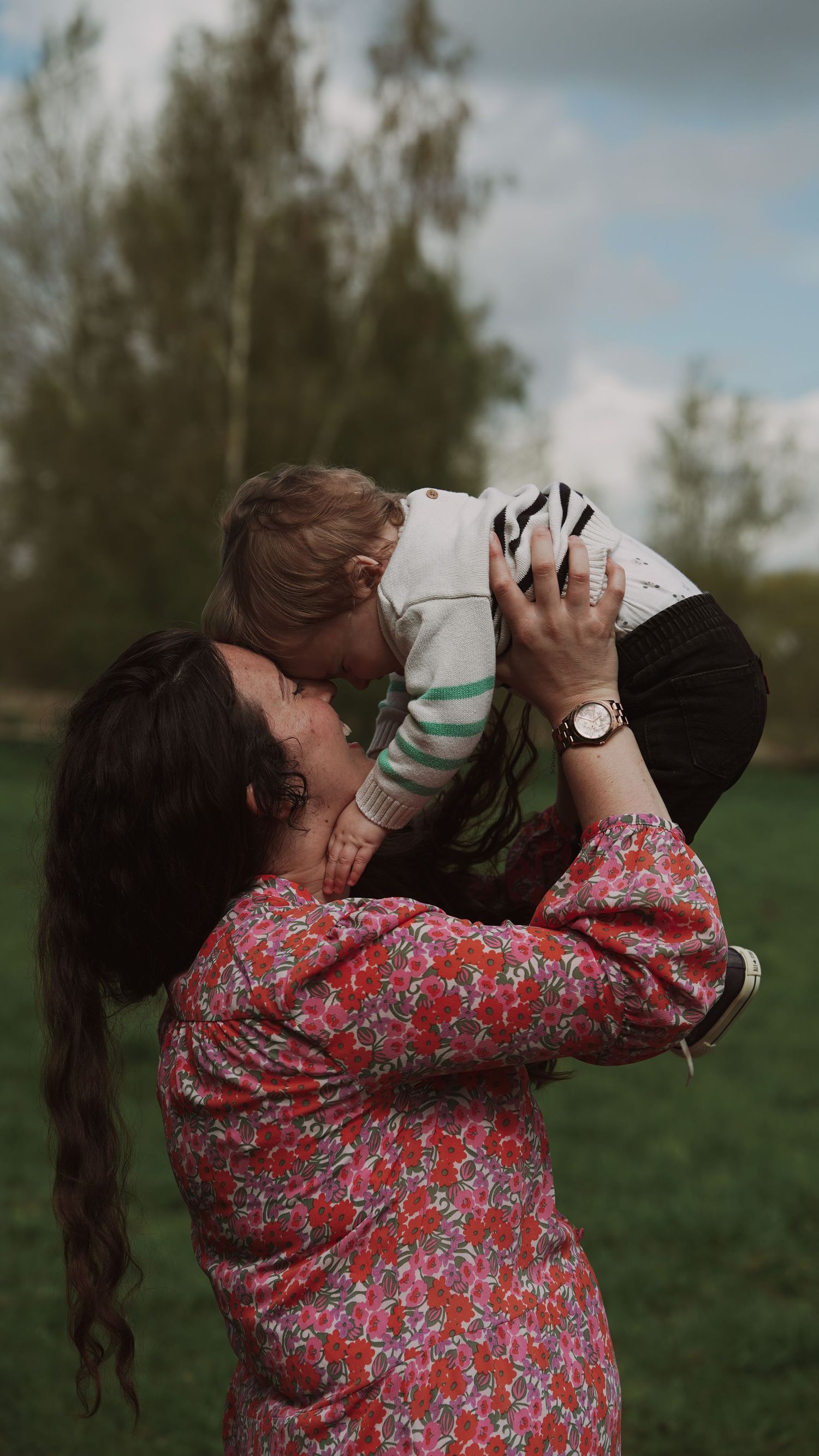 Mother and baby photoshoot in natural light, Suffolk.
