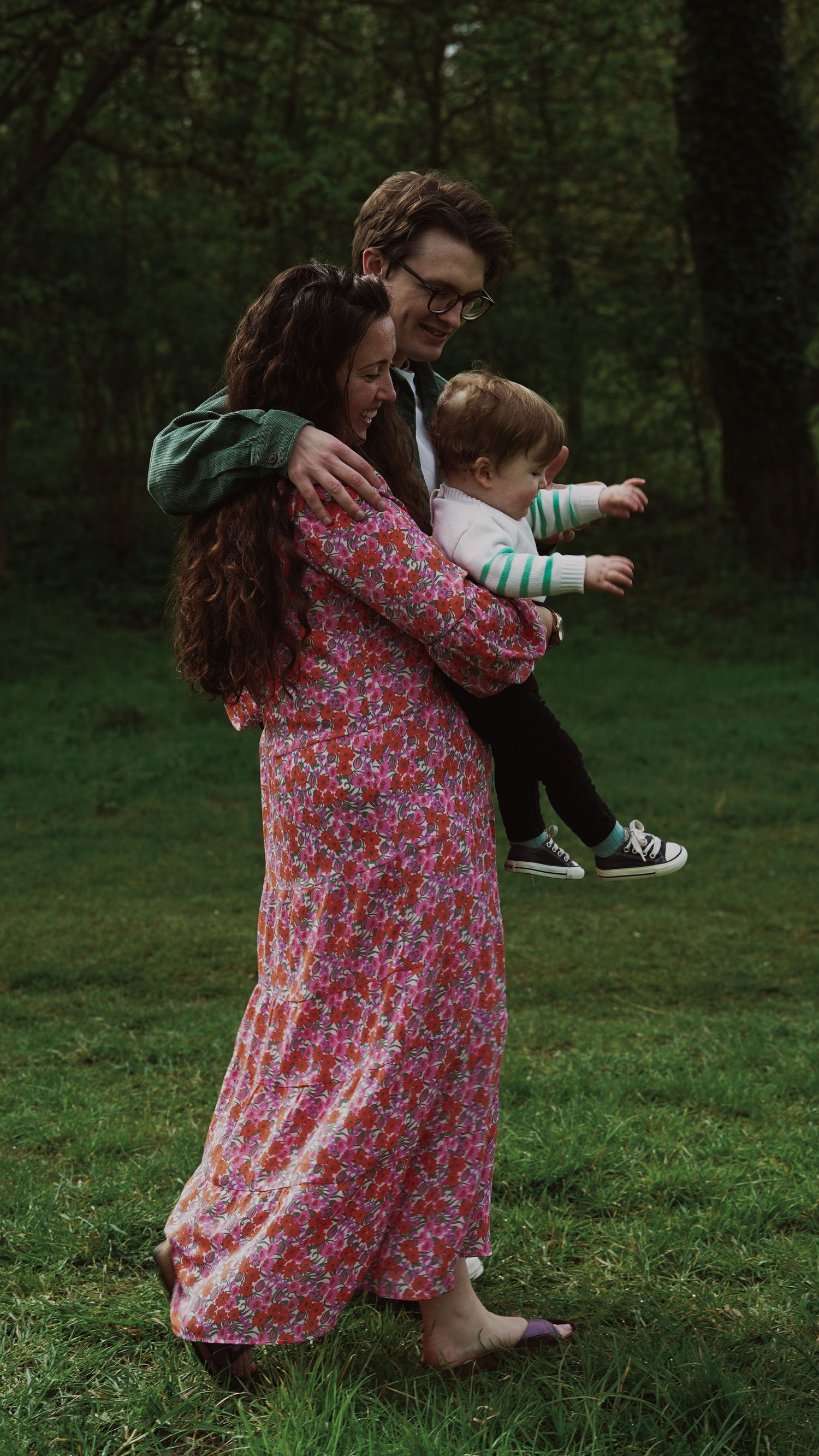 Family photoshoot in natural light, Suffolk.