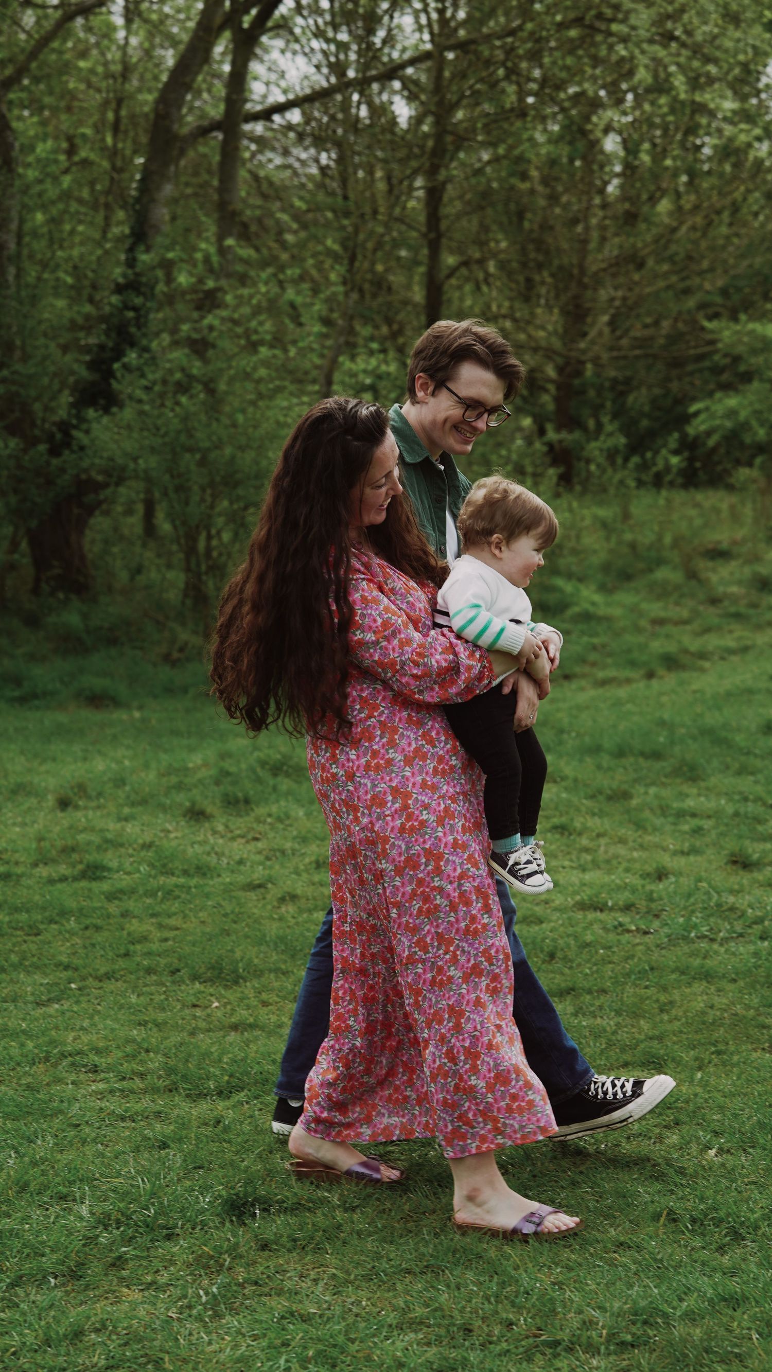 Family photoshoot in natural light, Suffolk.