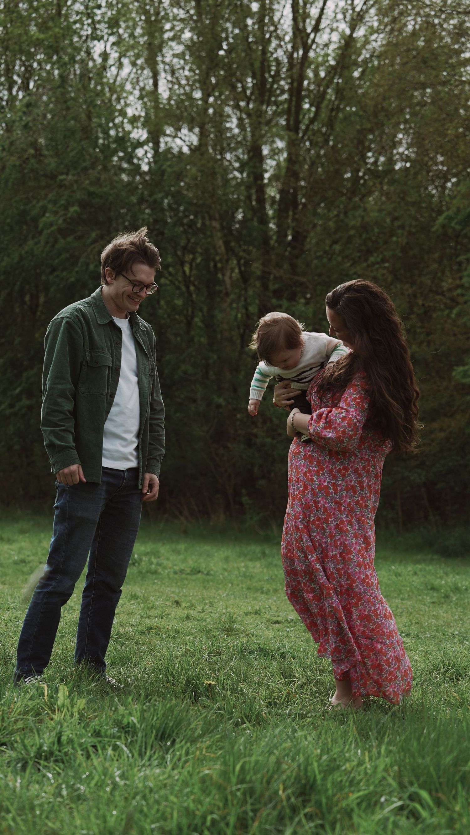 Family photoshoot in natural light, Suffolk.