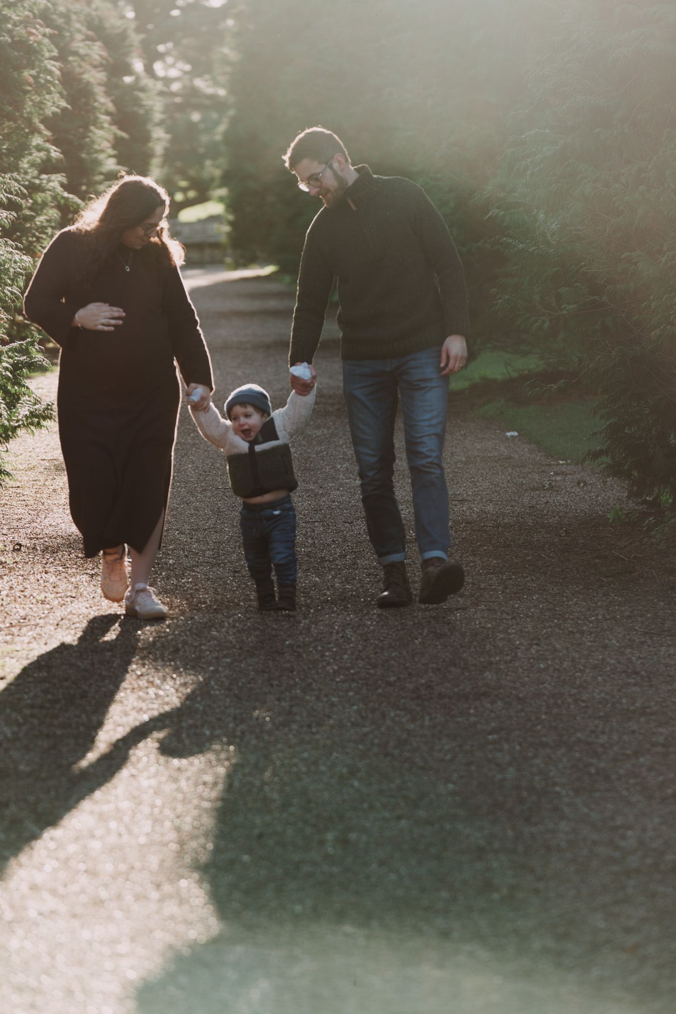 Natural light, outdoor family and maternity photos in Suffolk.