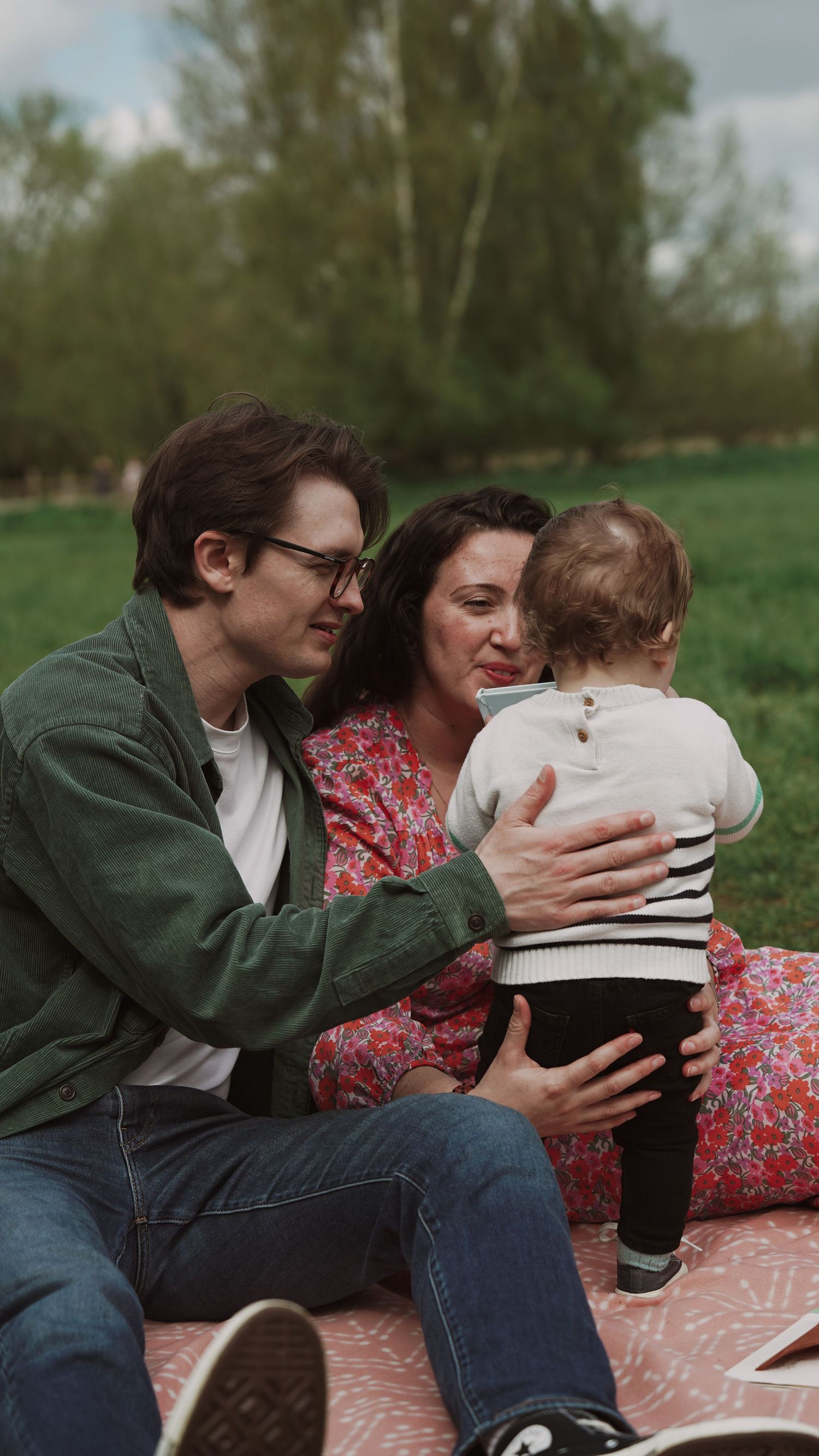 Family photoshoot in natural light, Suffolk.