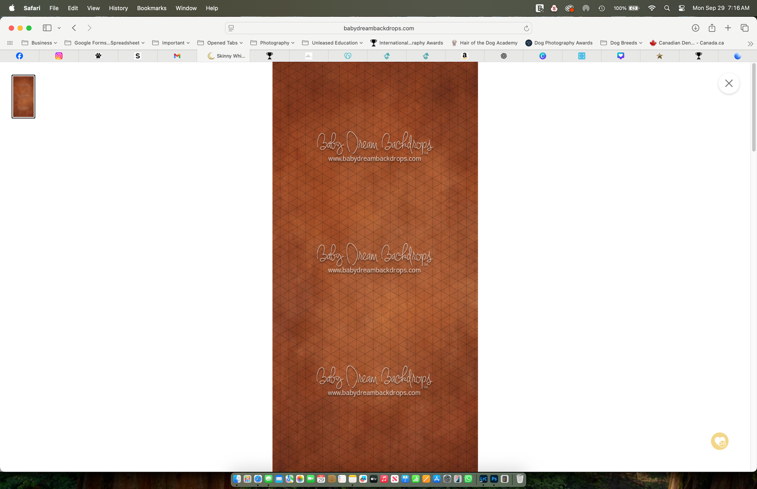 Elegant brown leather textured wedding stationery design displayed in a desktop publishing software.