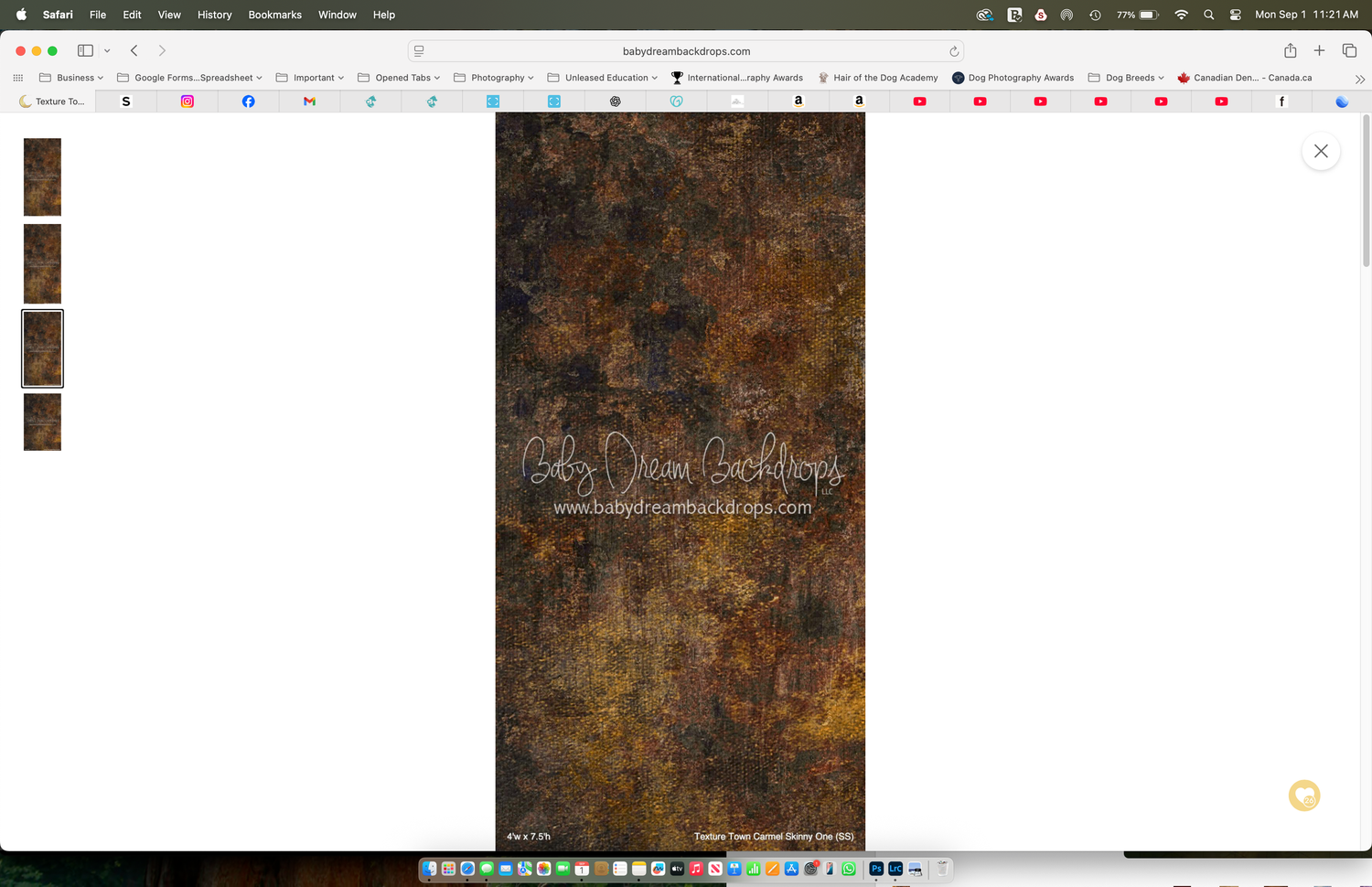 Dark rustic textured photography backdrop with rich brown and amber tones for professional studio portraits.