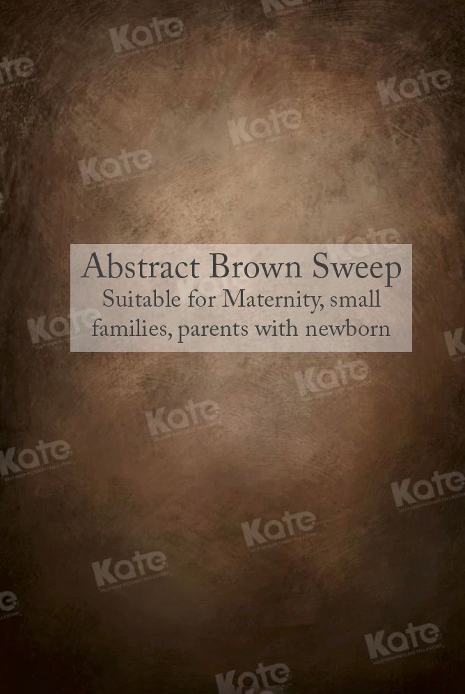 Abstract brown sweep photography backdrop, ideal for maternity, small family, and newborn portrait sessions.