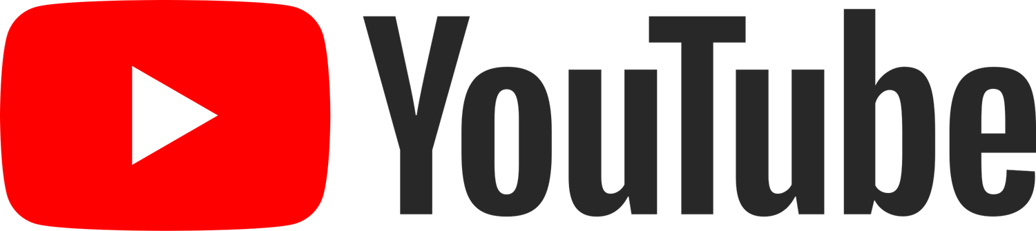 YouTube logo.