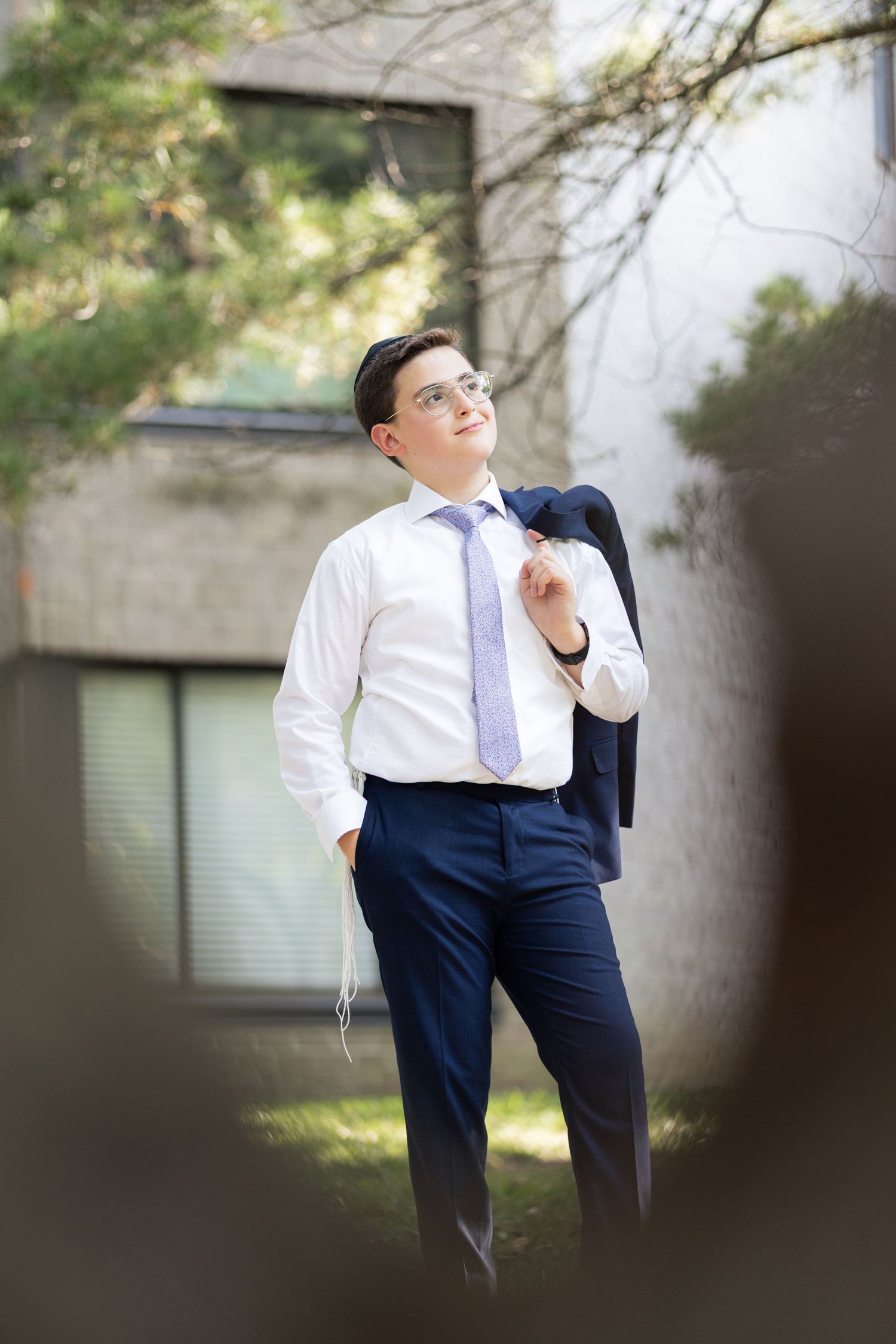 boy standing