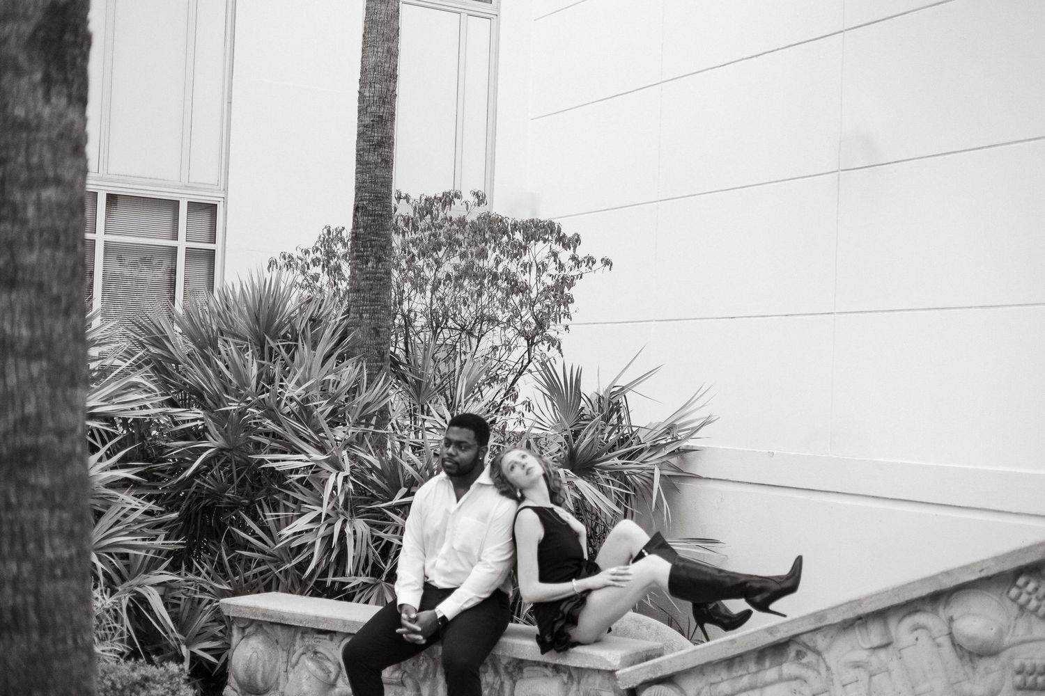 Hillsborough County Clerks office courthouse old money elopement wedding photography Downtown Tampa Florida