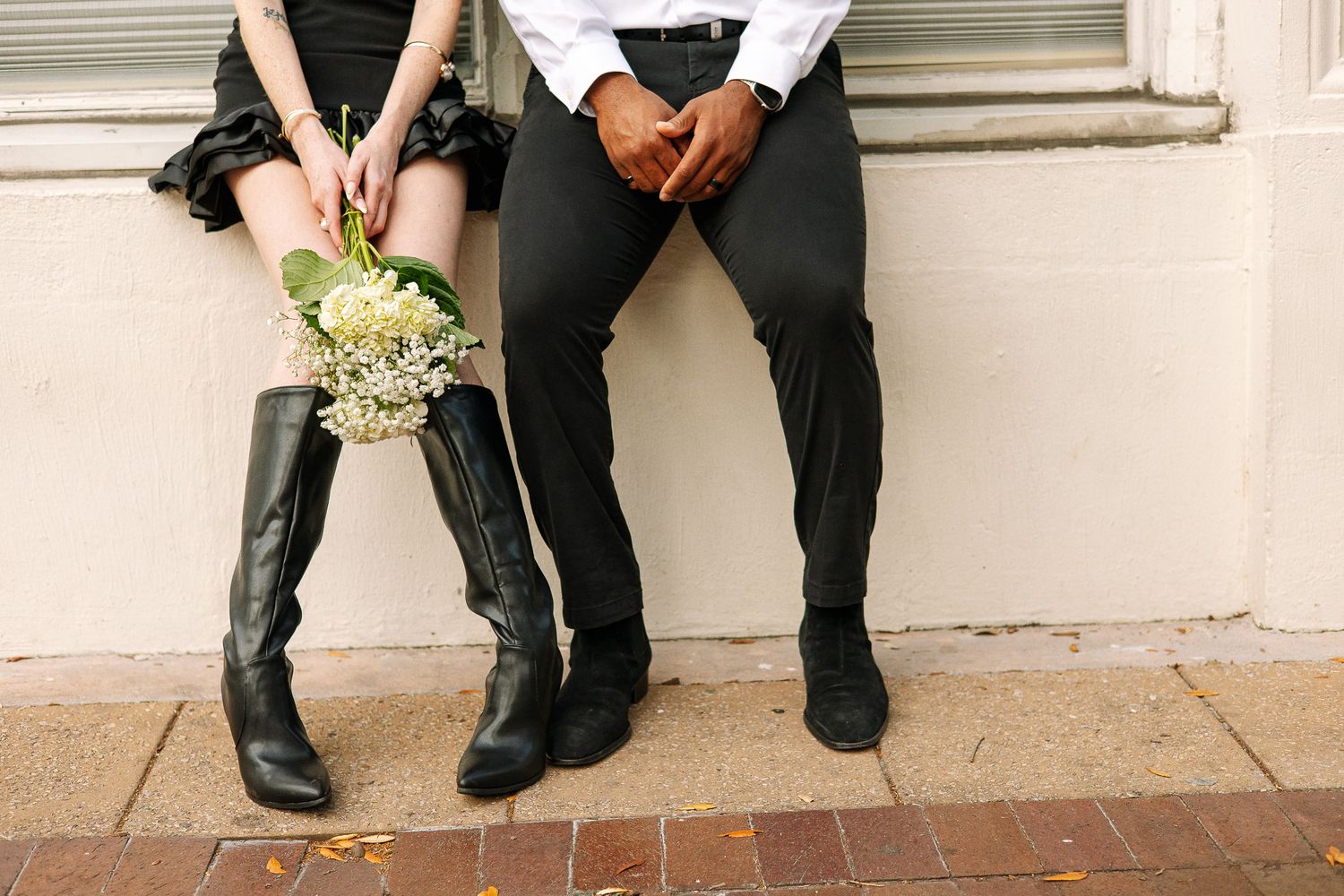 Hillsborough County Clerks office courthouse old money elopement wedding photography Downtown Tampa Florida