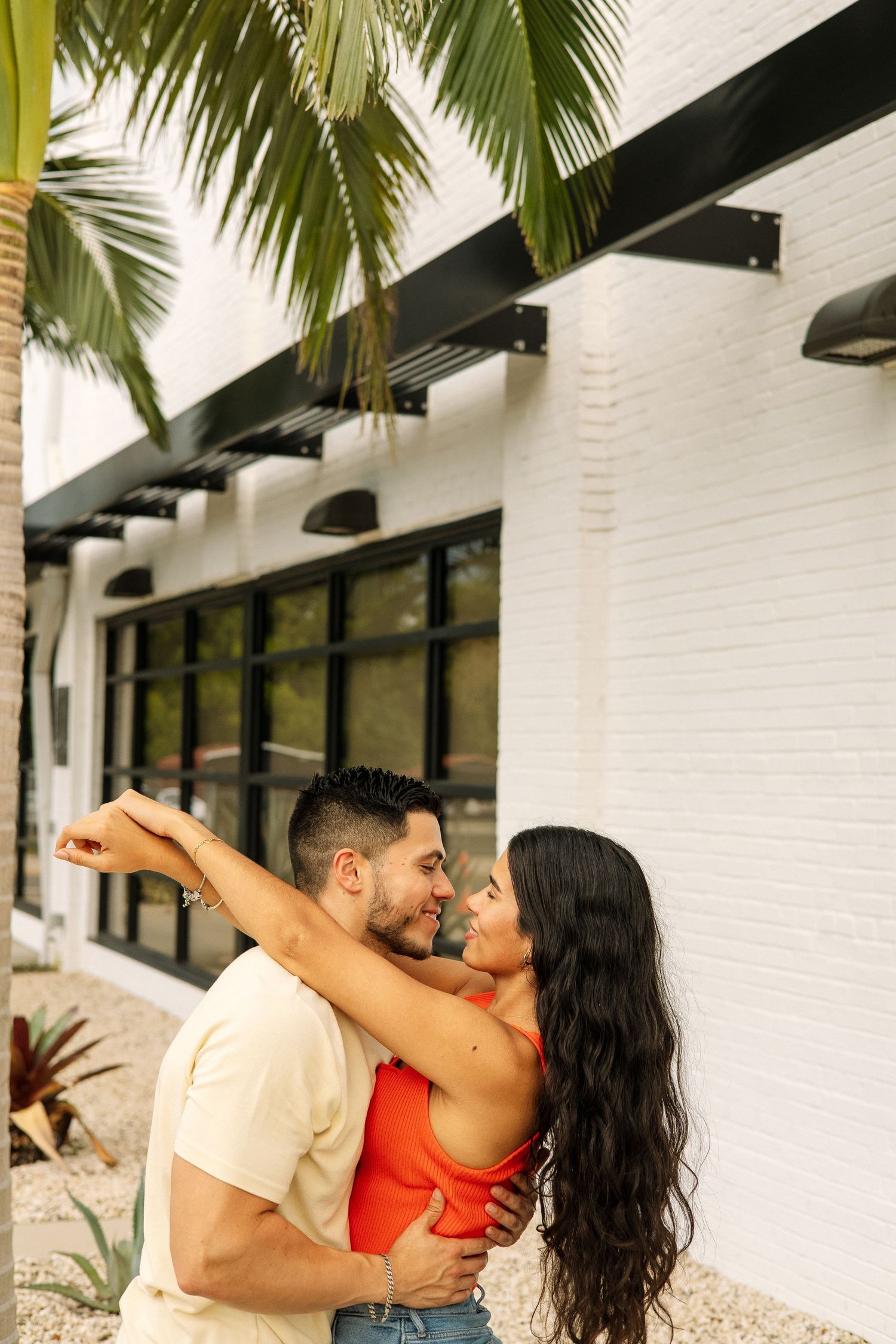 haus 820 lakeland Florida wedding photographer ice cream engagement session