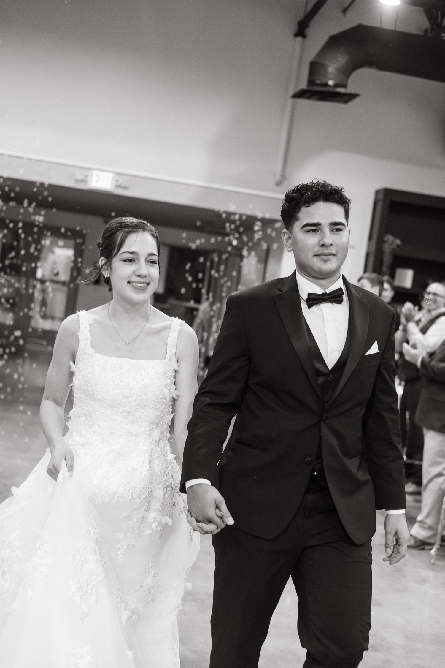 Just got married bride and groom wedding day Tampa Florida wedding photographer