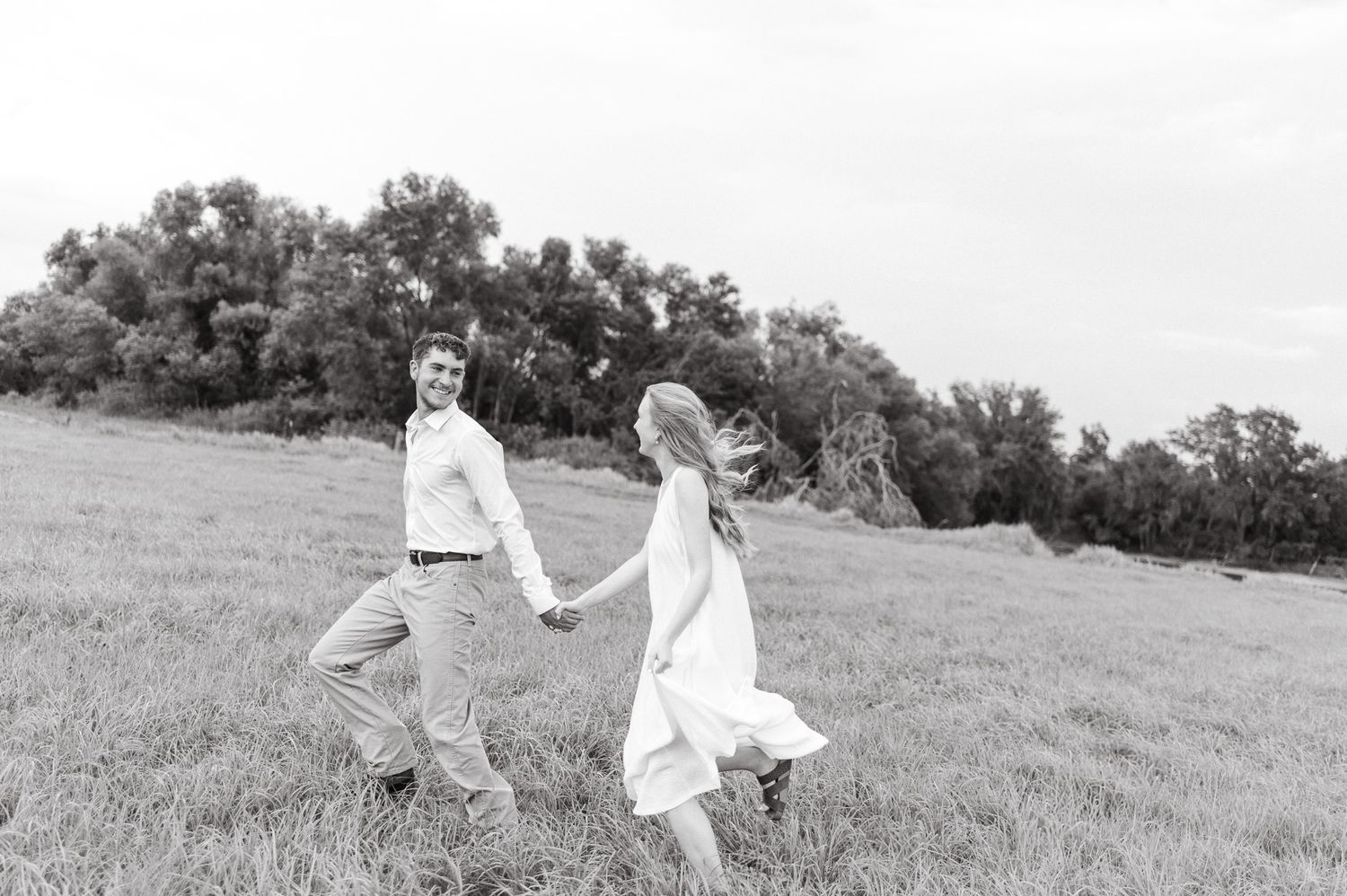 Plant city engagement session couple cottage core Tampa Florida wedding photographer