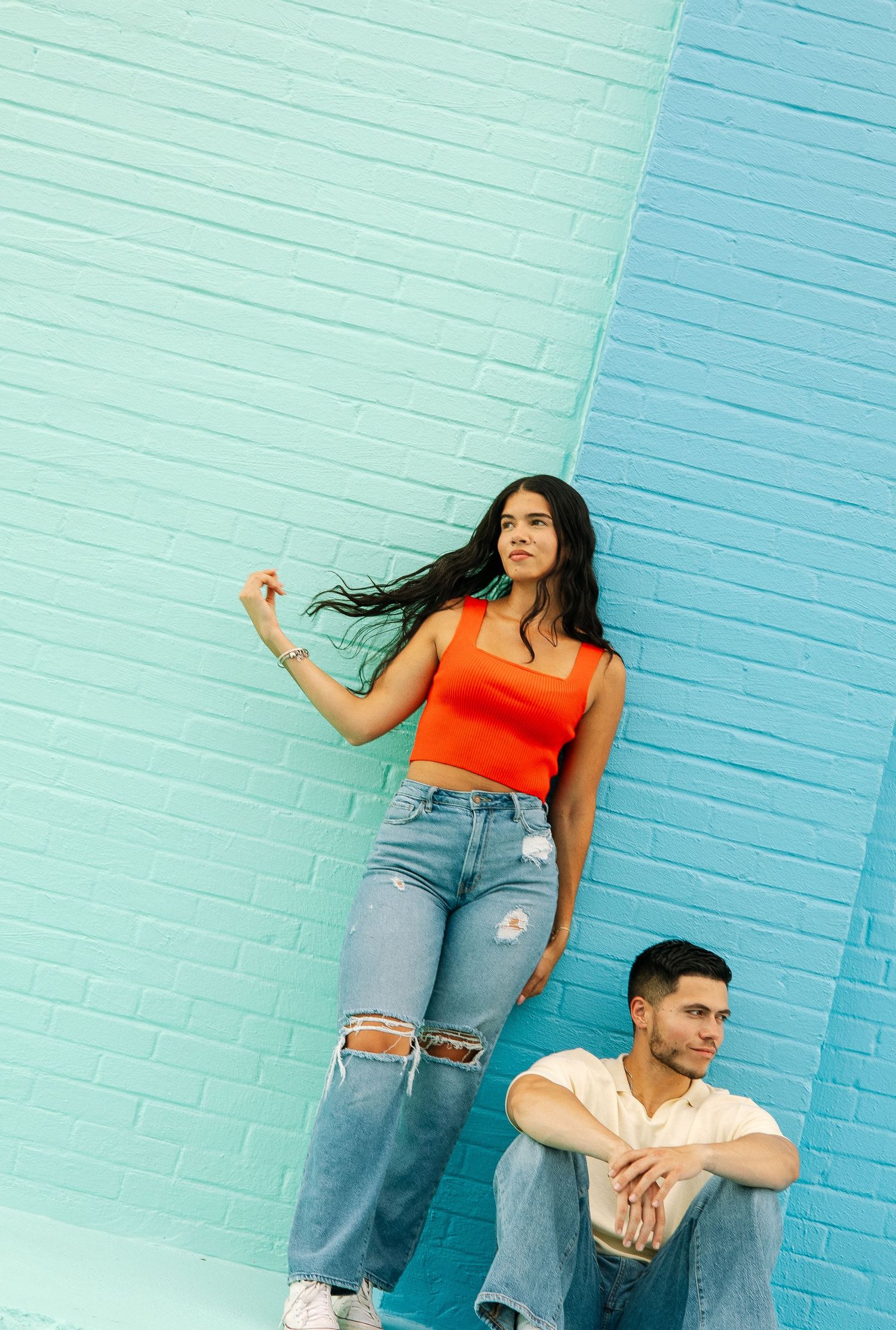 haus 820 lakeland Florida wedding photographer ice cream engagement session