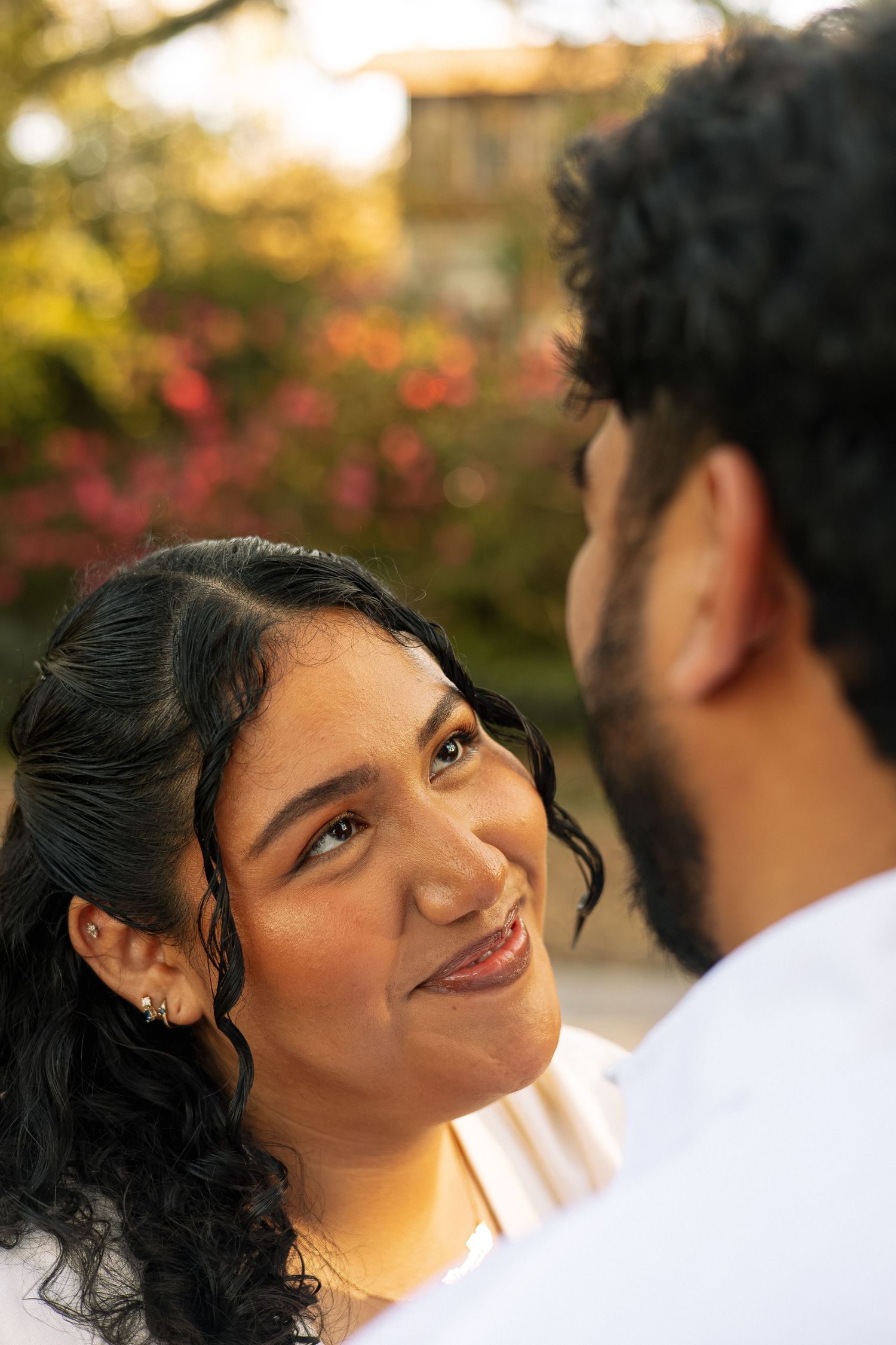 couples session garden tampa florida wedding photographer