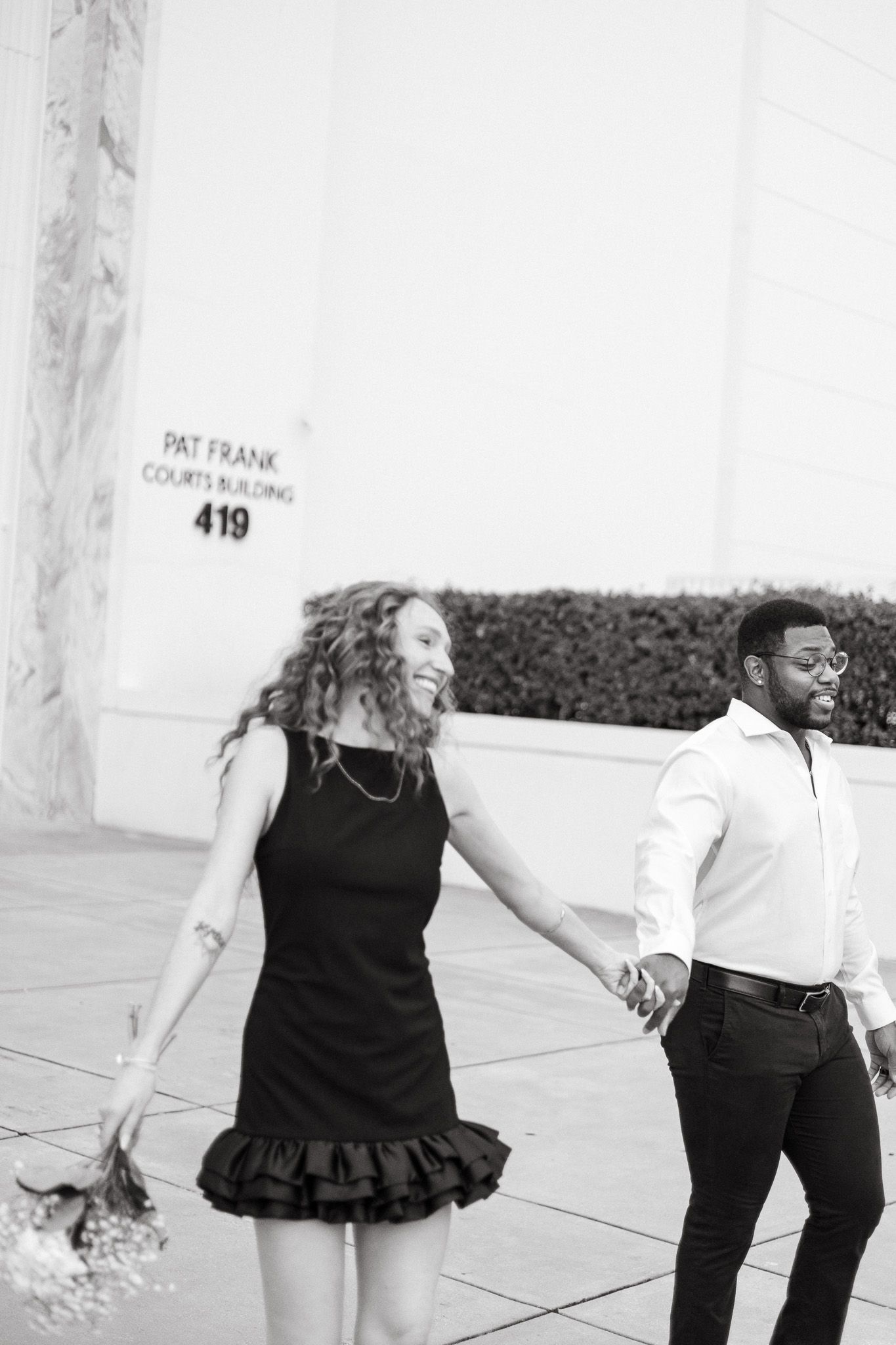 Hillsborough County Clerks office courthouse old money elopement wedding photography Downtown Tampa Florida