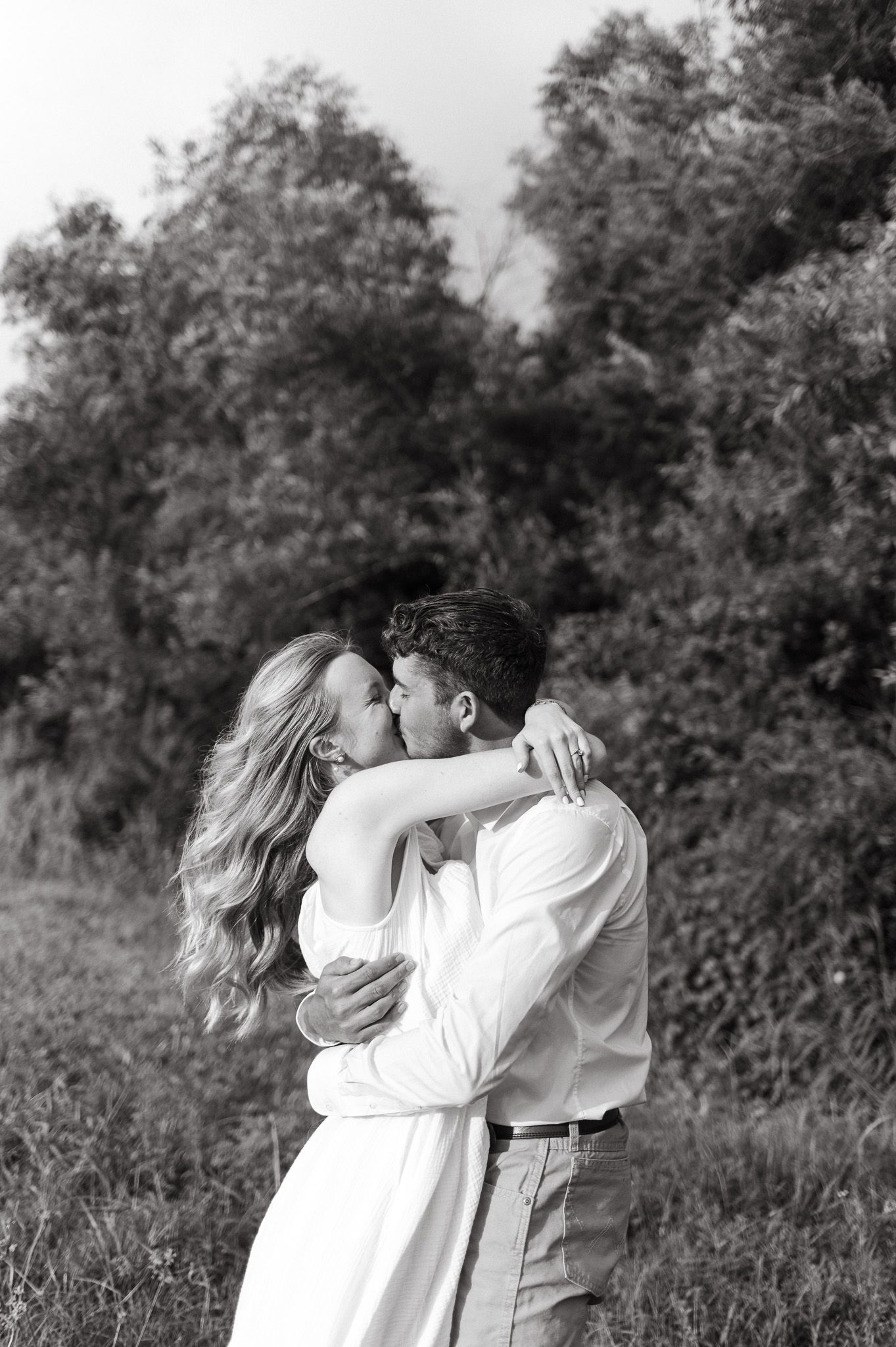 Plant city engagement session couple cottage core Tampa Florida wedding photographer