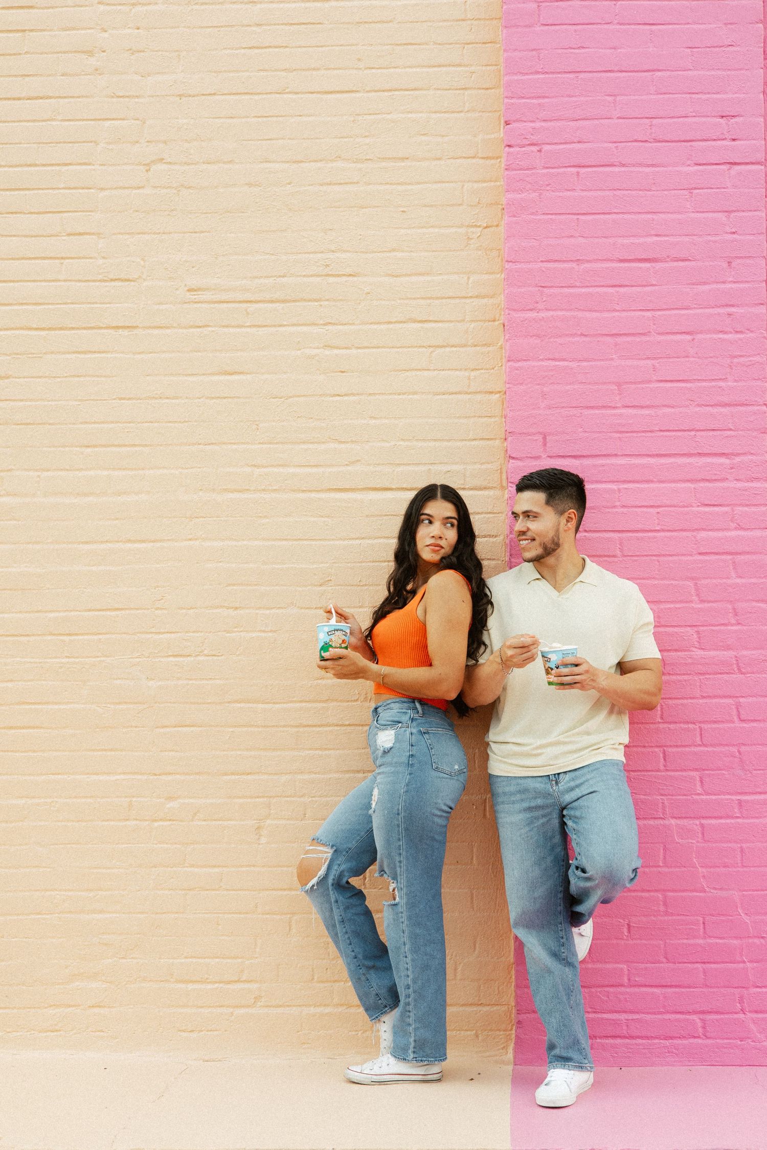 haus 820 lakeland Florida wedding photographer ice cream engagement session