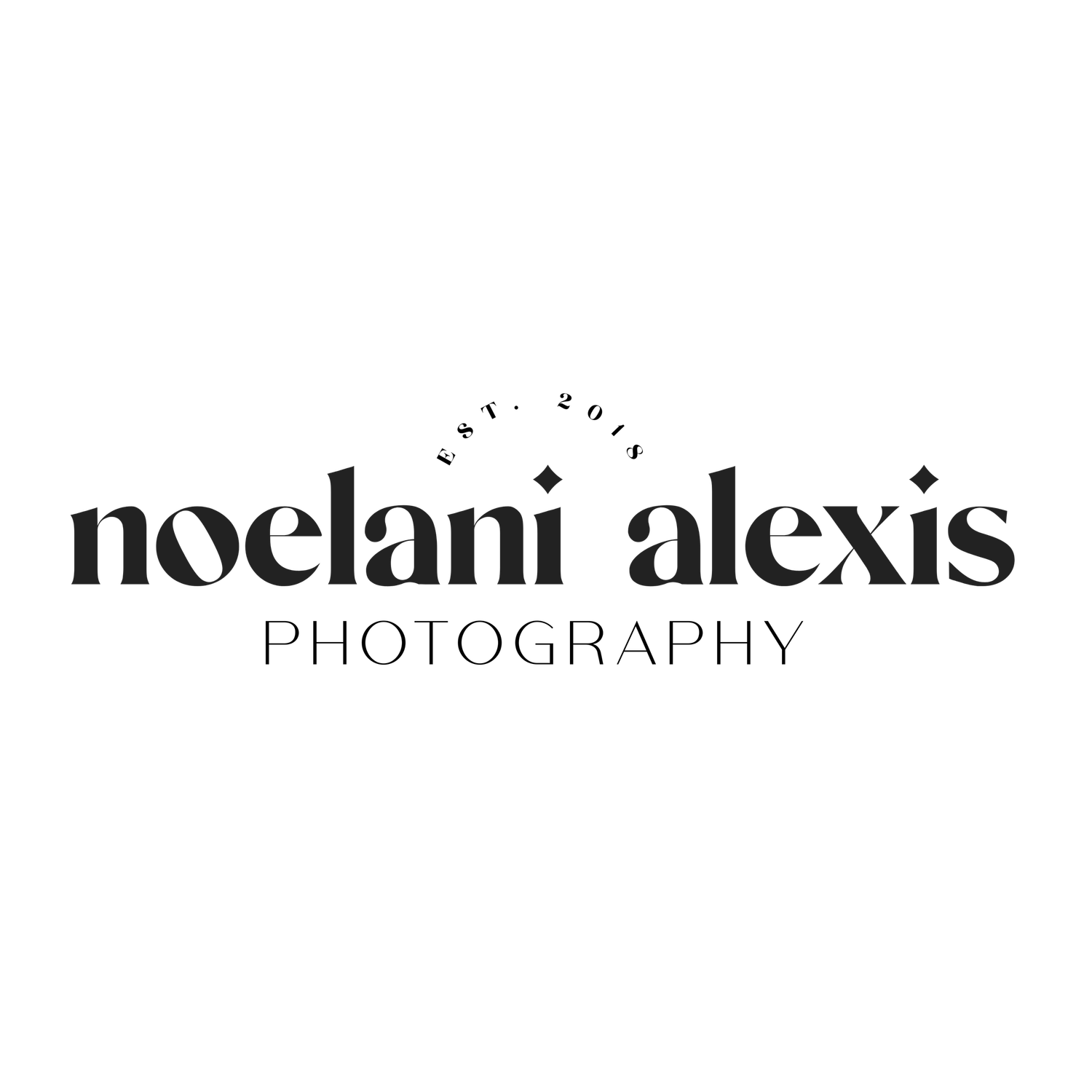 Noelani Alexis Photography logo wedding photographer in Tampa Florida